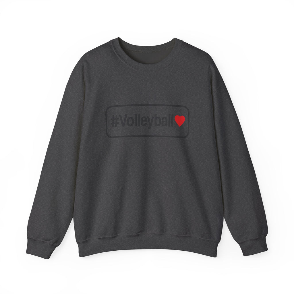 #Volleyball Unisex Crewneck Sweatshirt