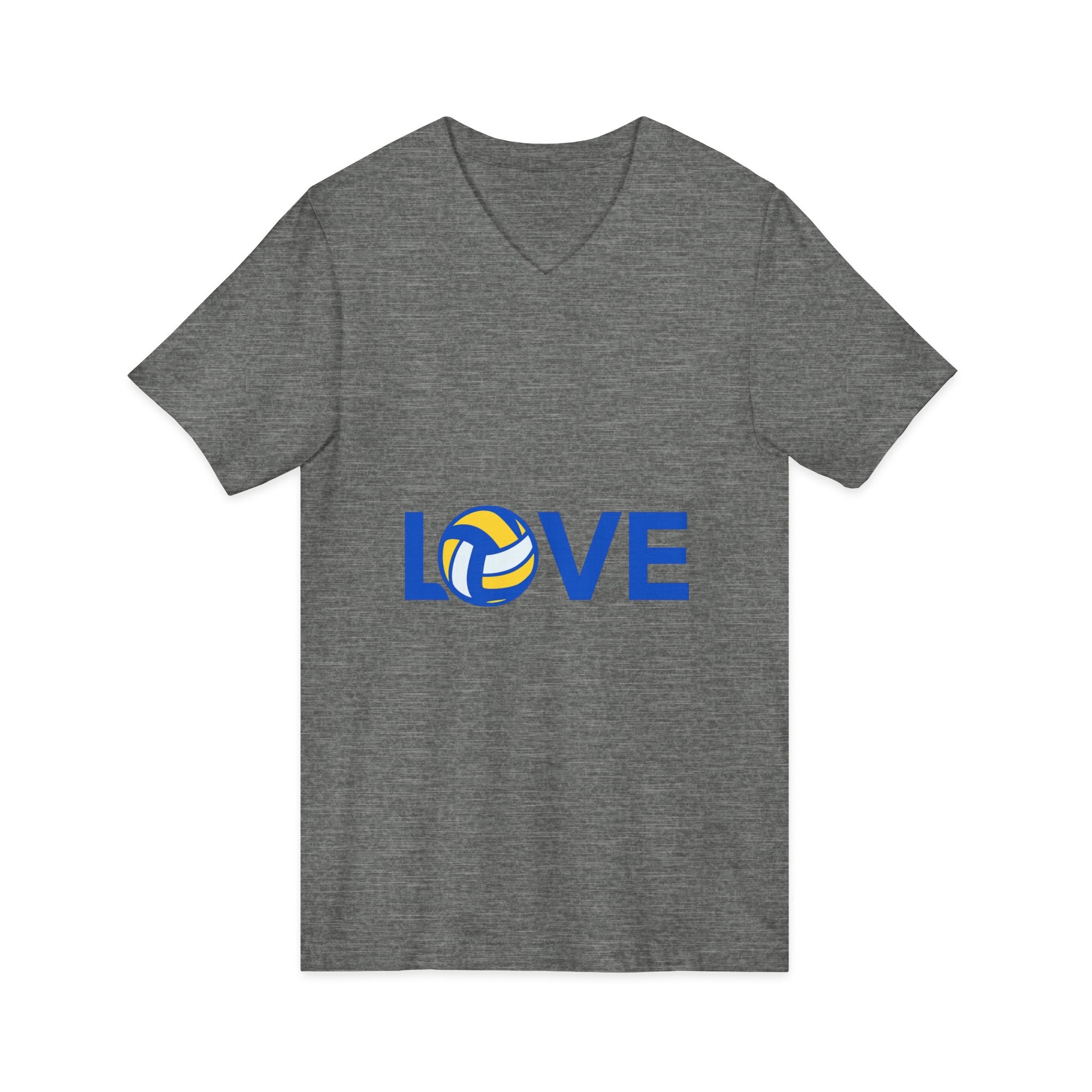 Love Volleyball Unisex V-Neck Tee
