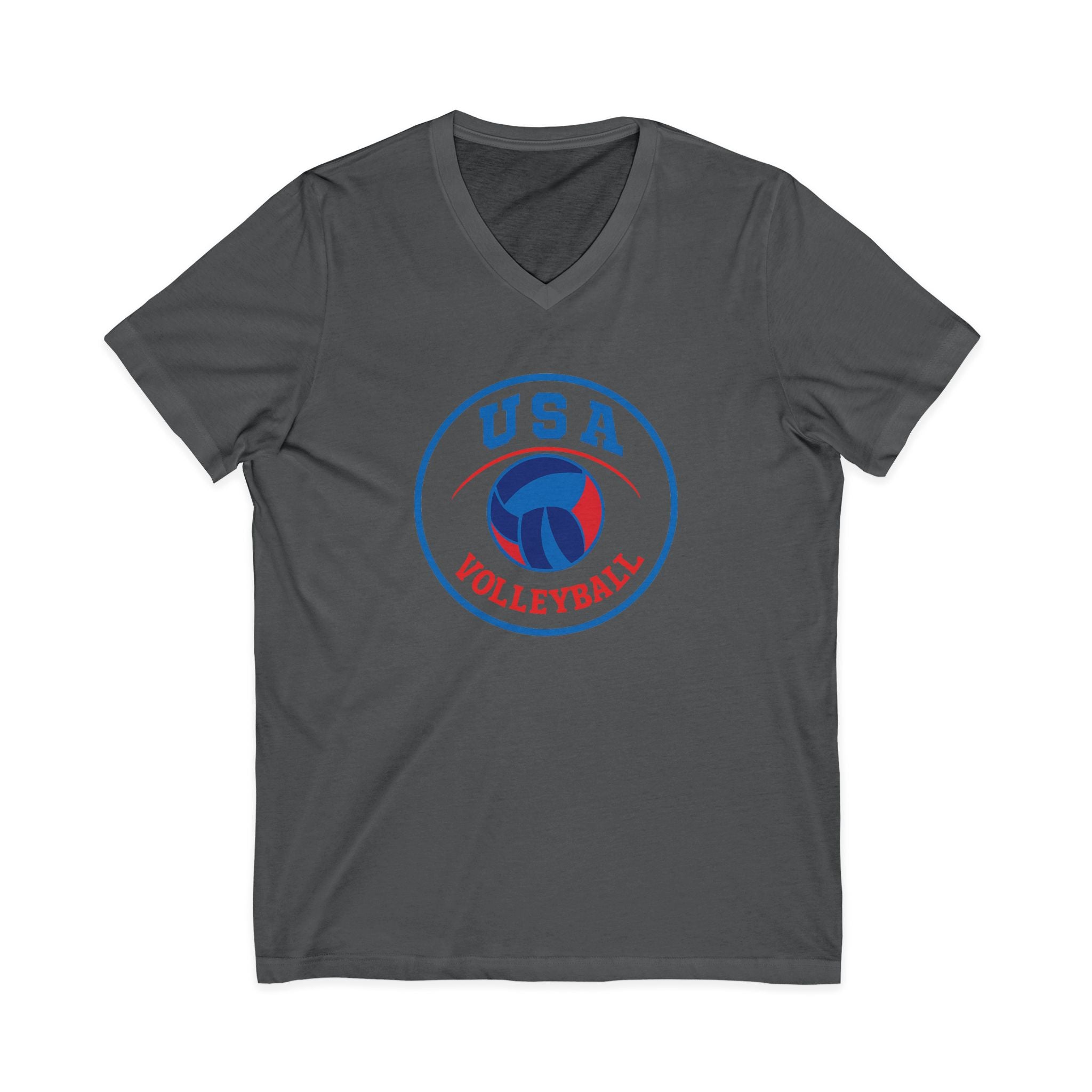 USA Volleyball V-Neck Tee