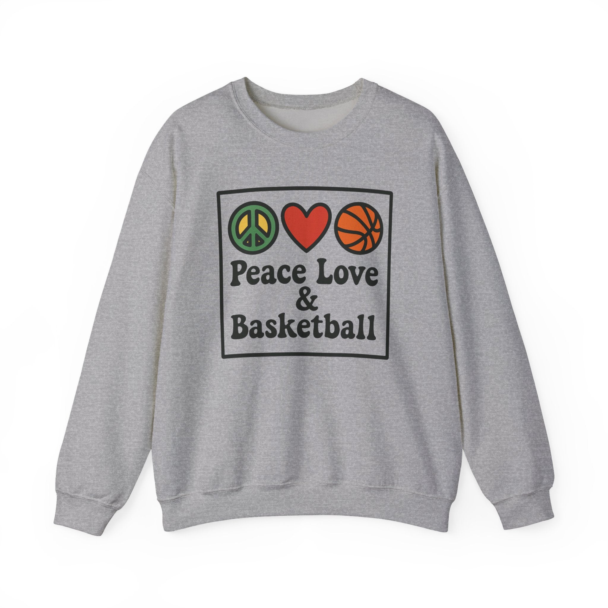 Peace Love & Basketball Sweatshirt