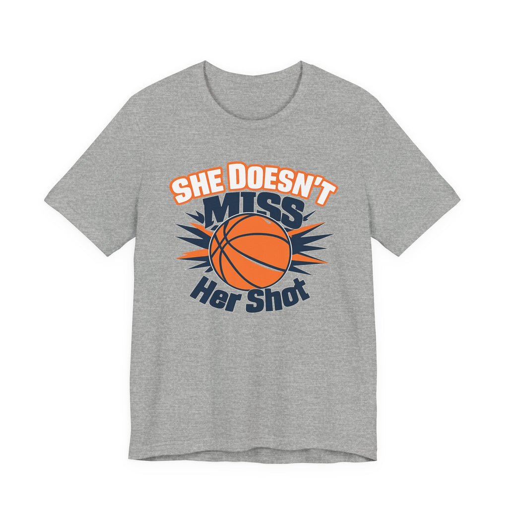 She Doesn't Miss Her Shot Unisex Tee