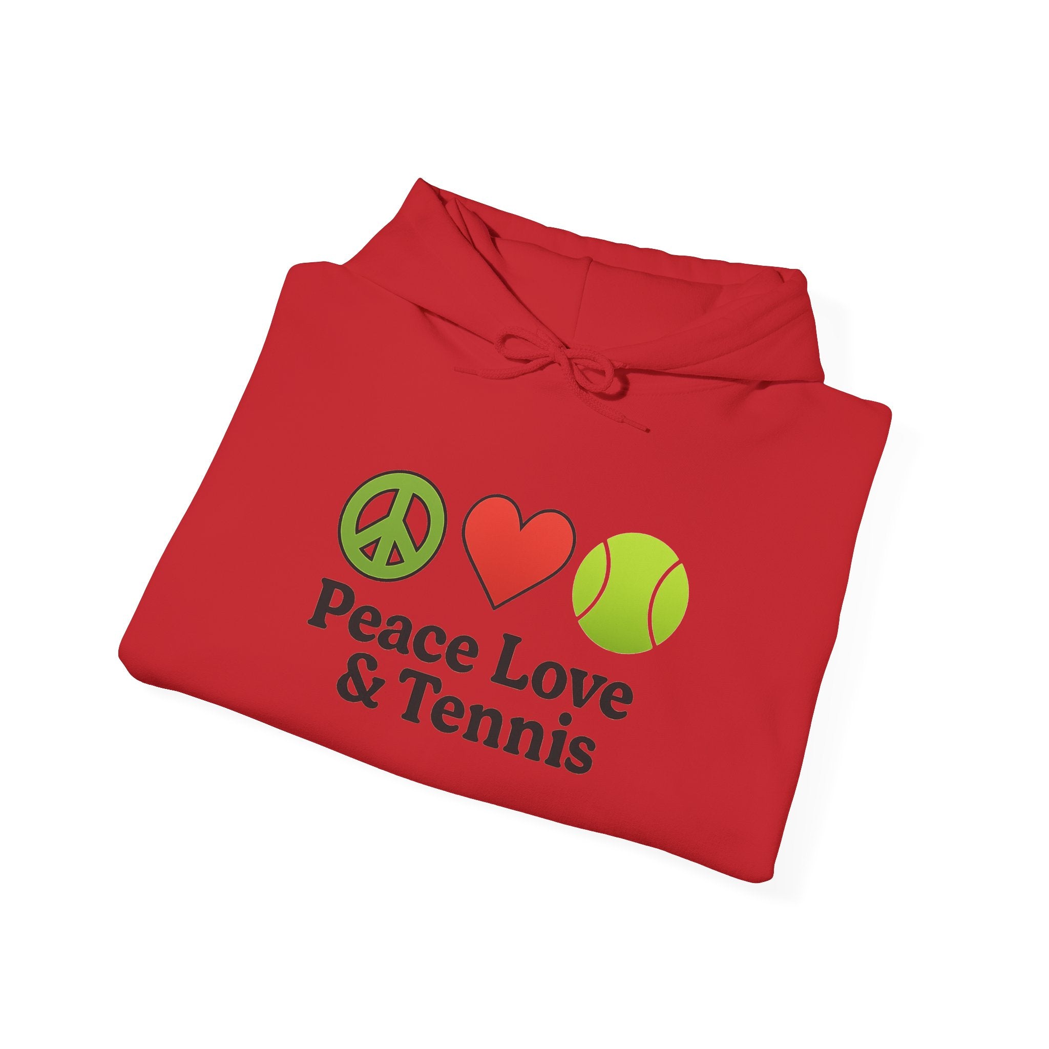 Peace Love & Tennis Hoodie
