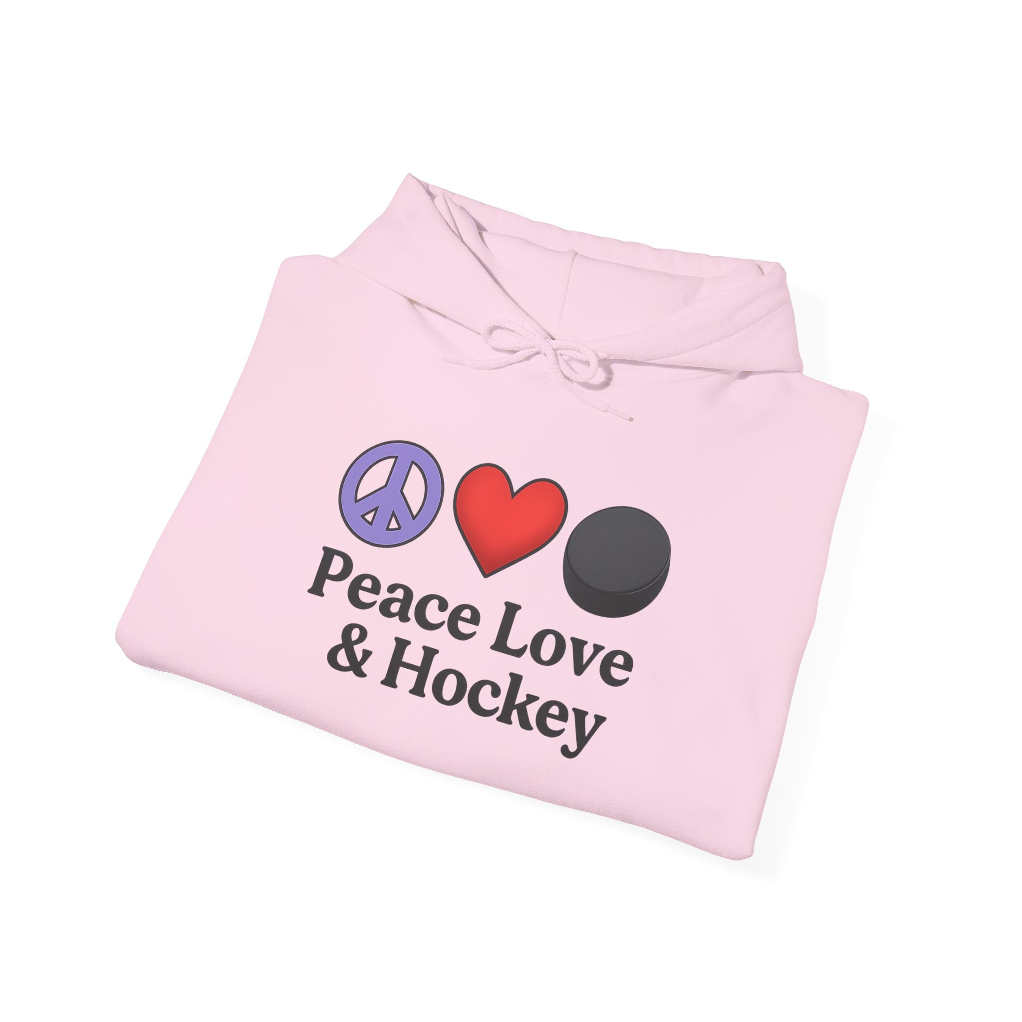 Peace Love & Hockey Hoodie