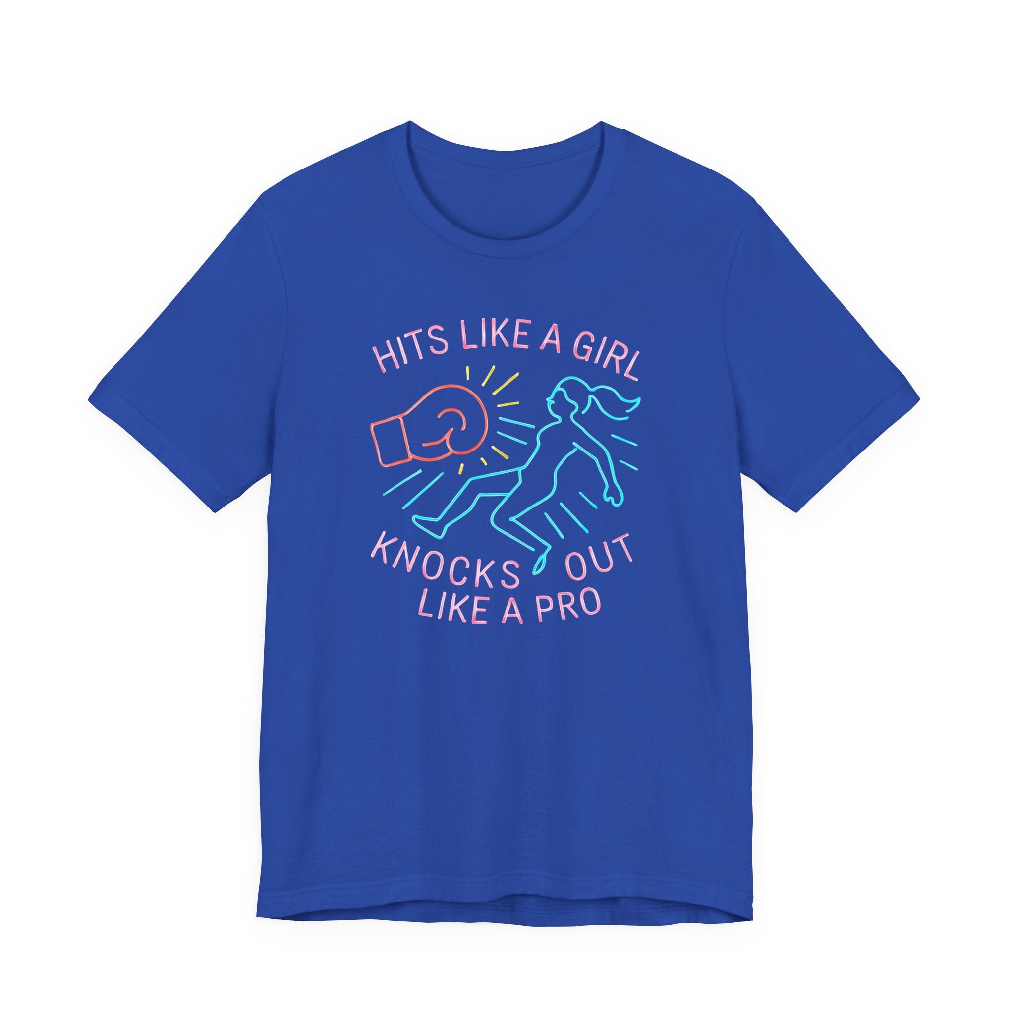 Empowering Girls Tee, Hits Like a Girl T-Shirt