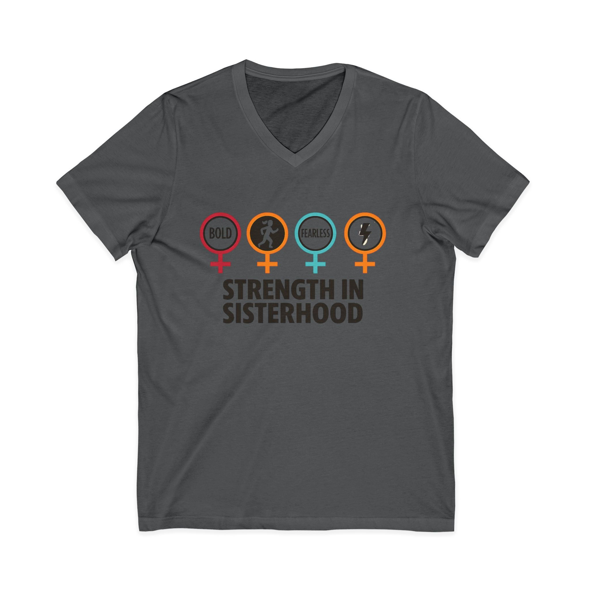 Strength in Sisterhood V-Neck Tee