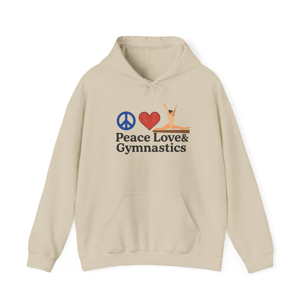 Peace, Love & Gymnastics Hoodie