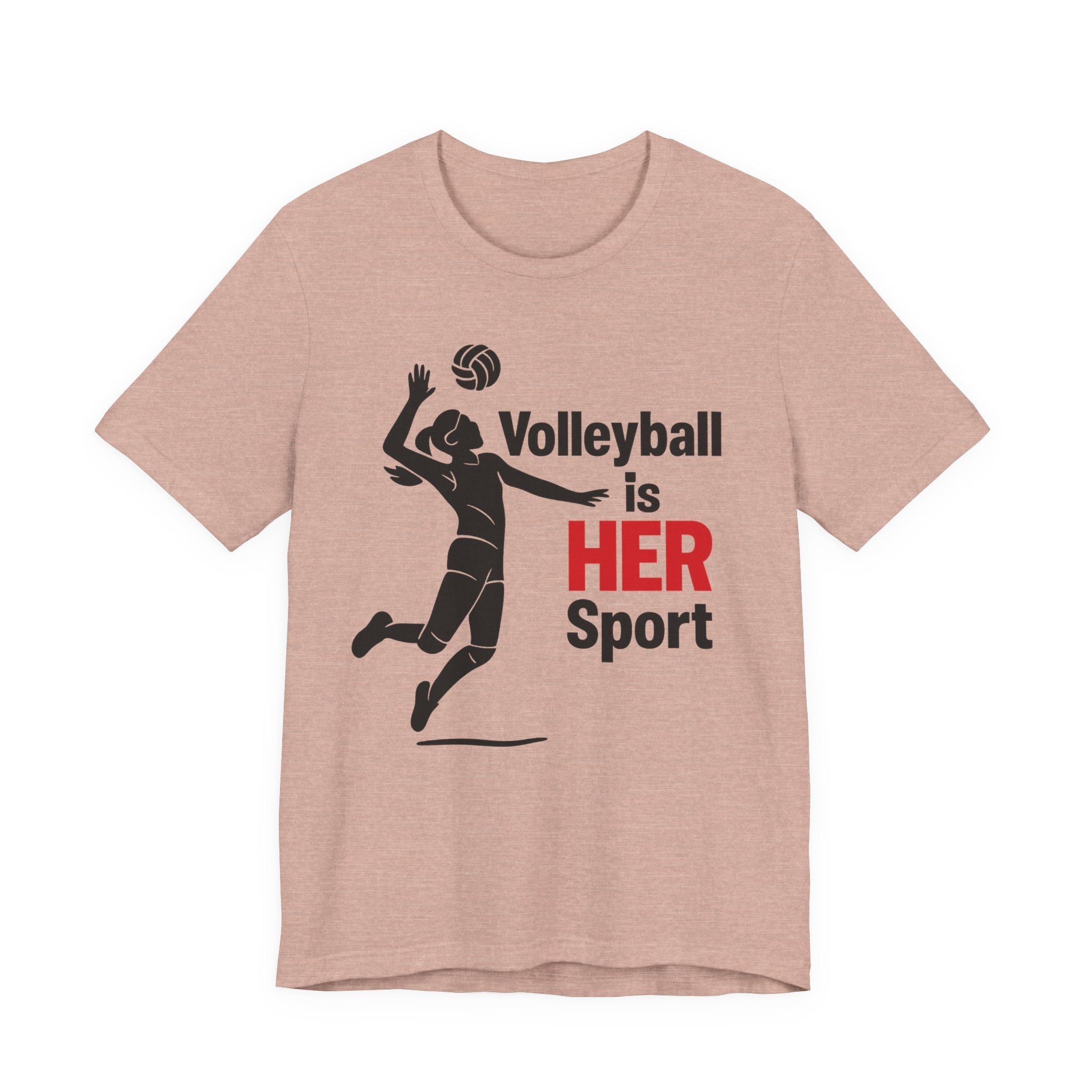 Women's Sports Pride Tee - Volleyball Is Her Sport
