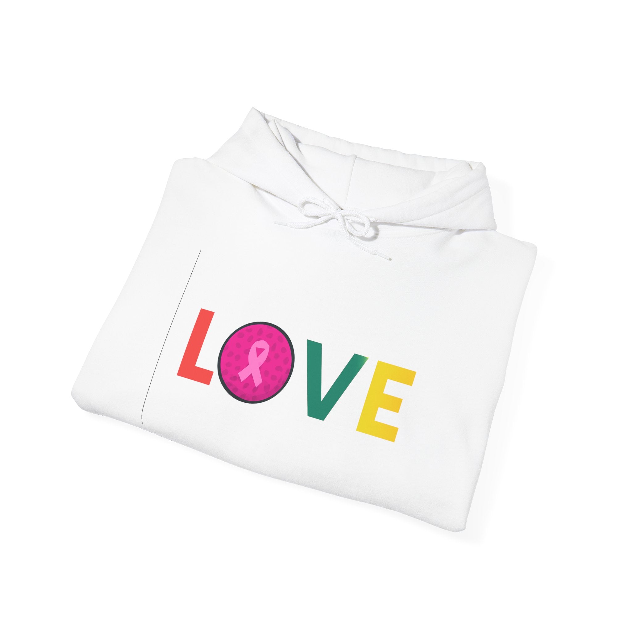 Colorful Love Ribbon Hoodie