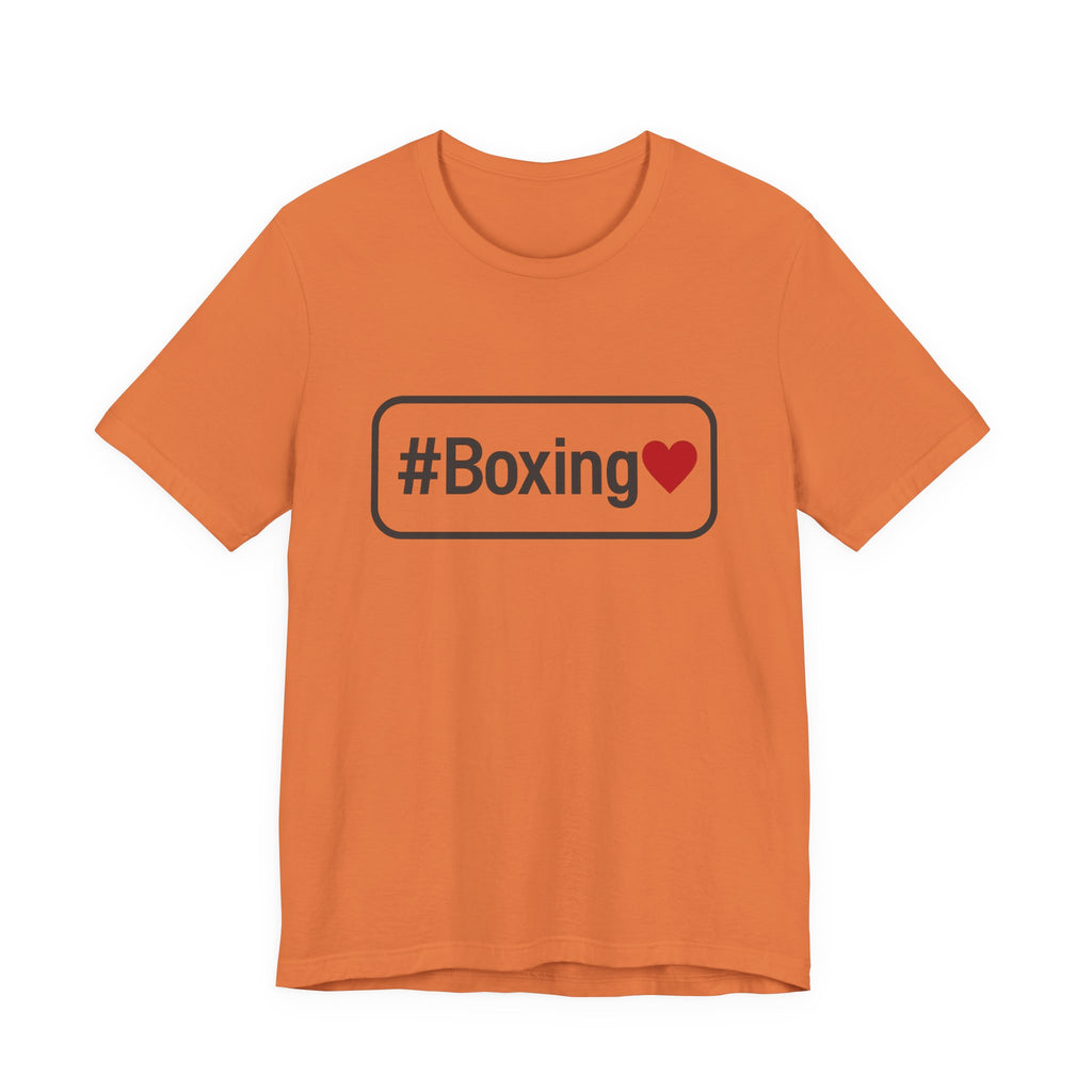 Boxing Heart Unisex Tee, Boxing Shirt