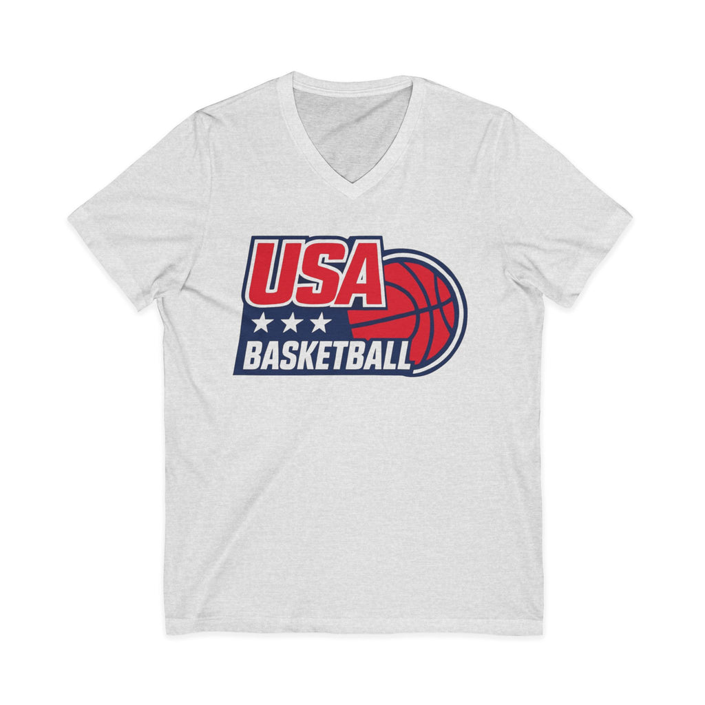USA Basketball  V-Neck Tee