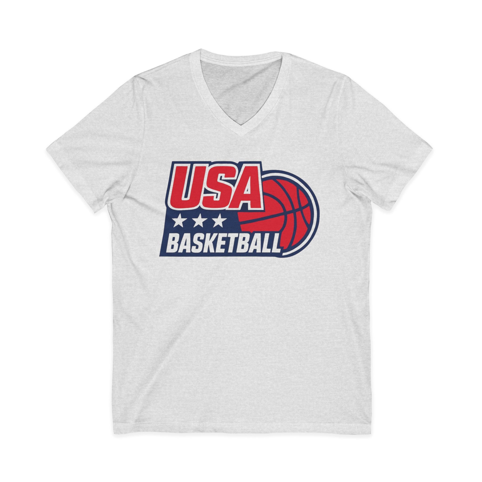 USA Basketball  V-Neck Tee
