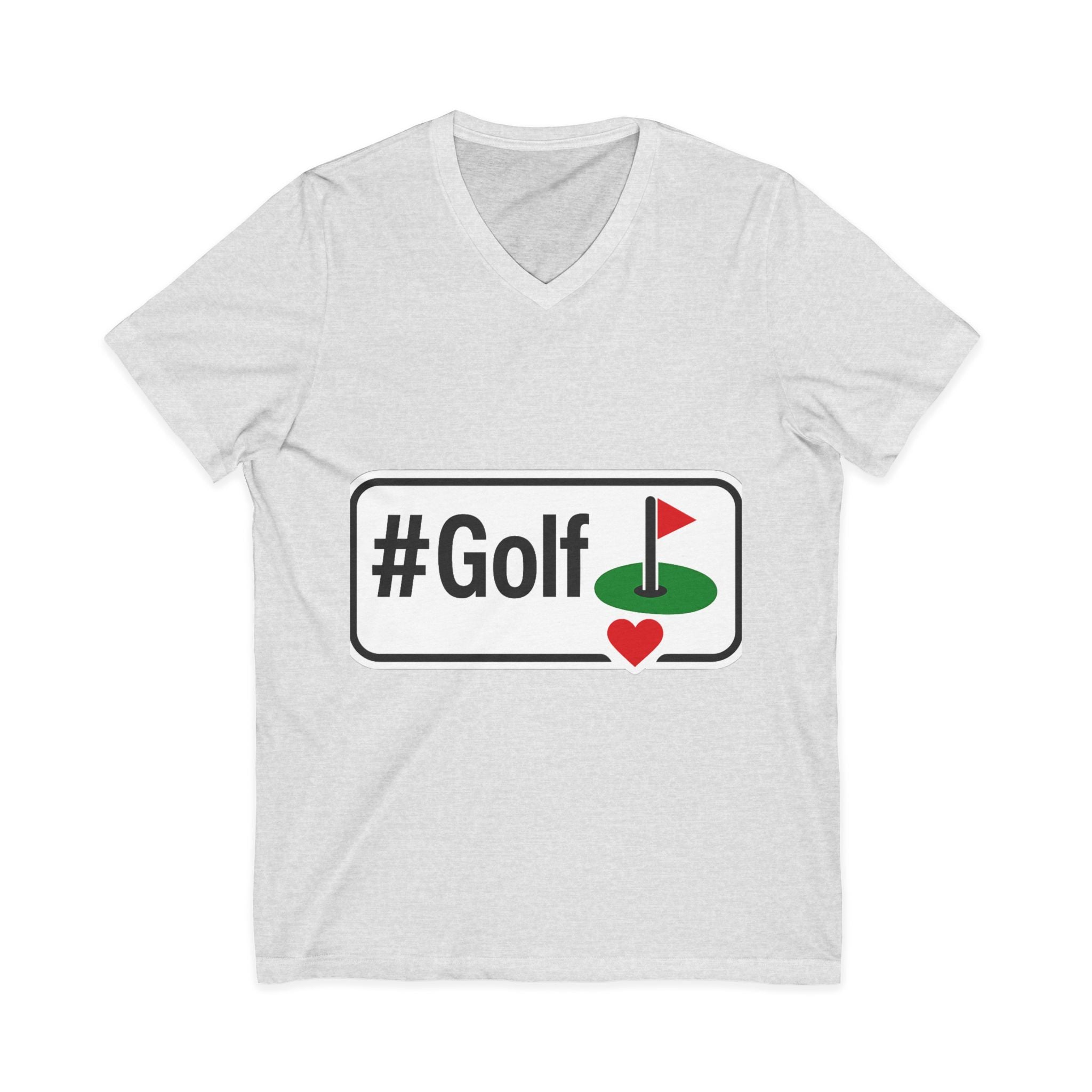 Golf Enthusiast V-Neck Tee