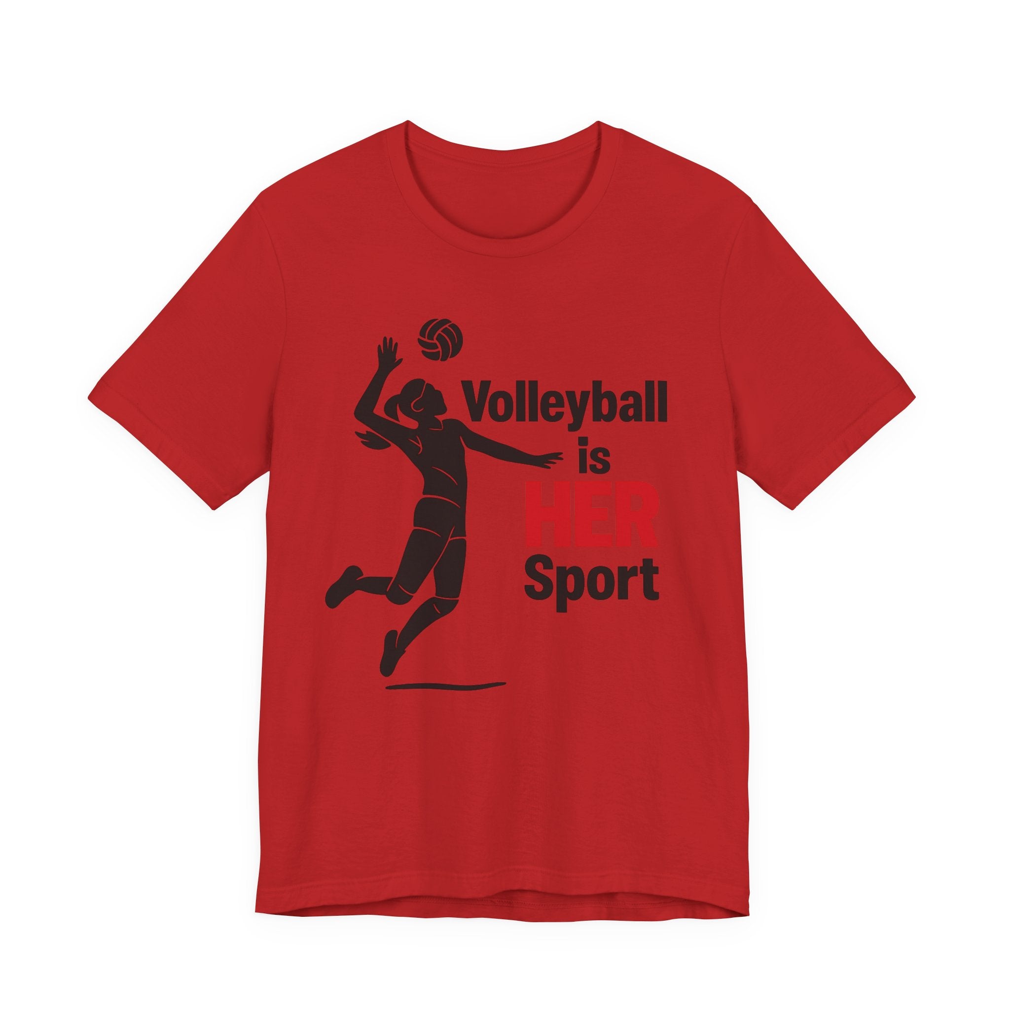 Women's Sports Pride Tee - Volleyball Is Her Sport