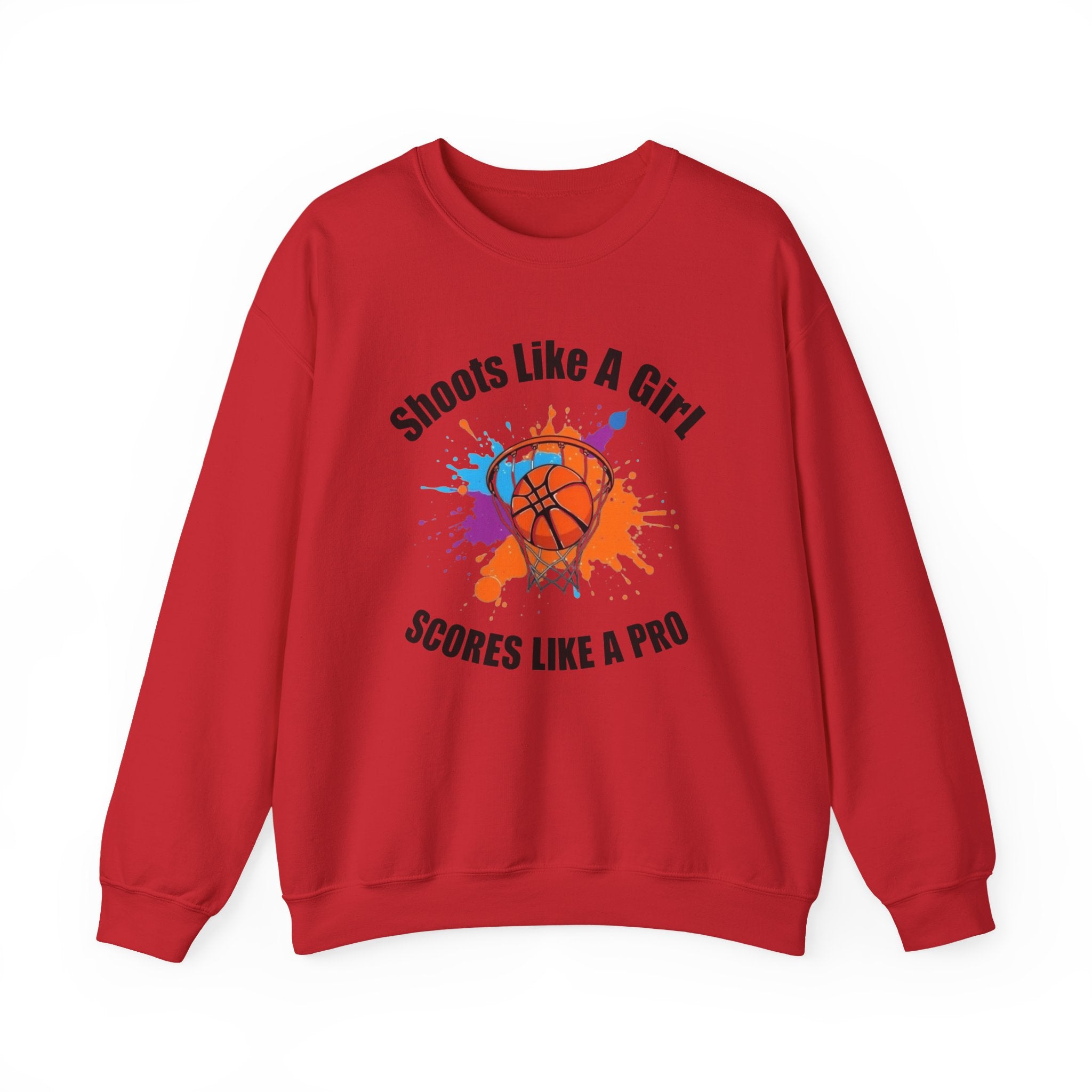 Empowering Basketball Sweatshirt for Girls