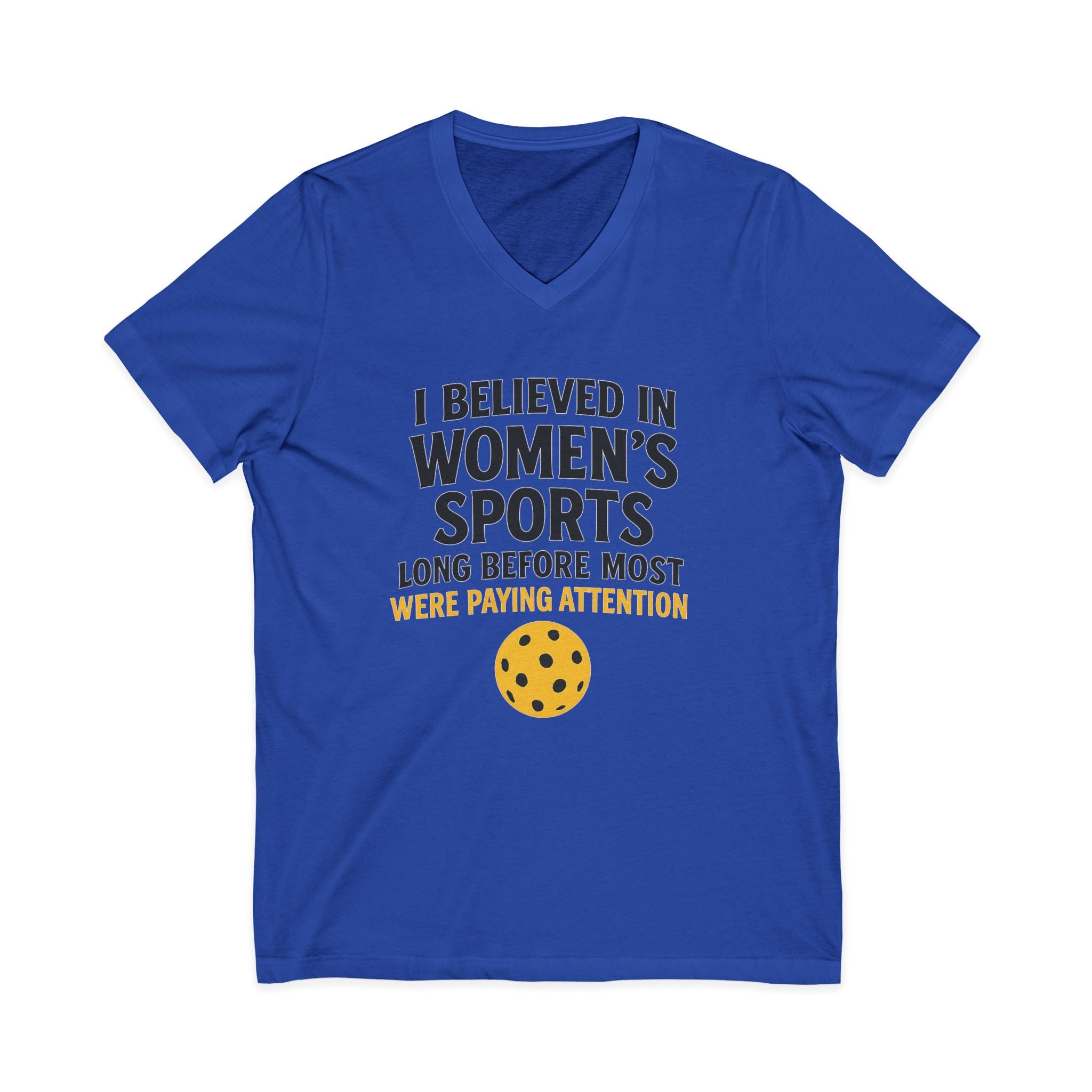 Women's Sports Advocacy V-Neck Tee