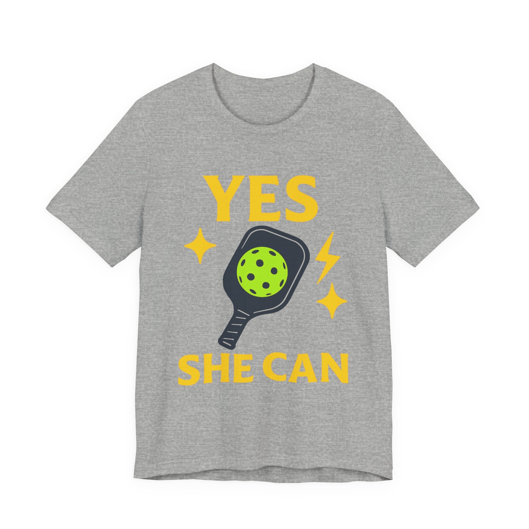 Yes, She Can Pickleball Unisex Tee