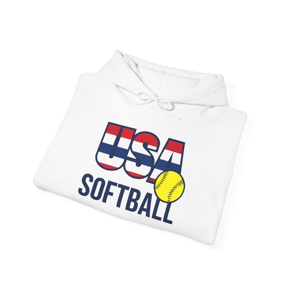 USA Softball Heavy Blend™ Hoodie