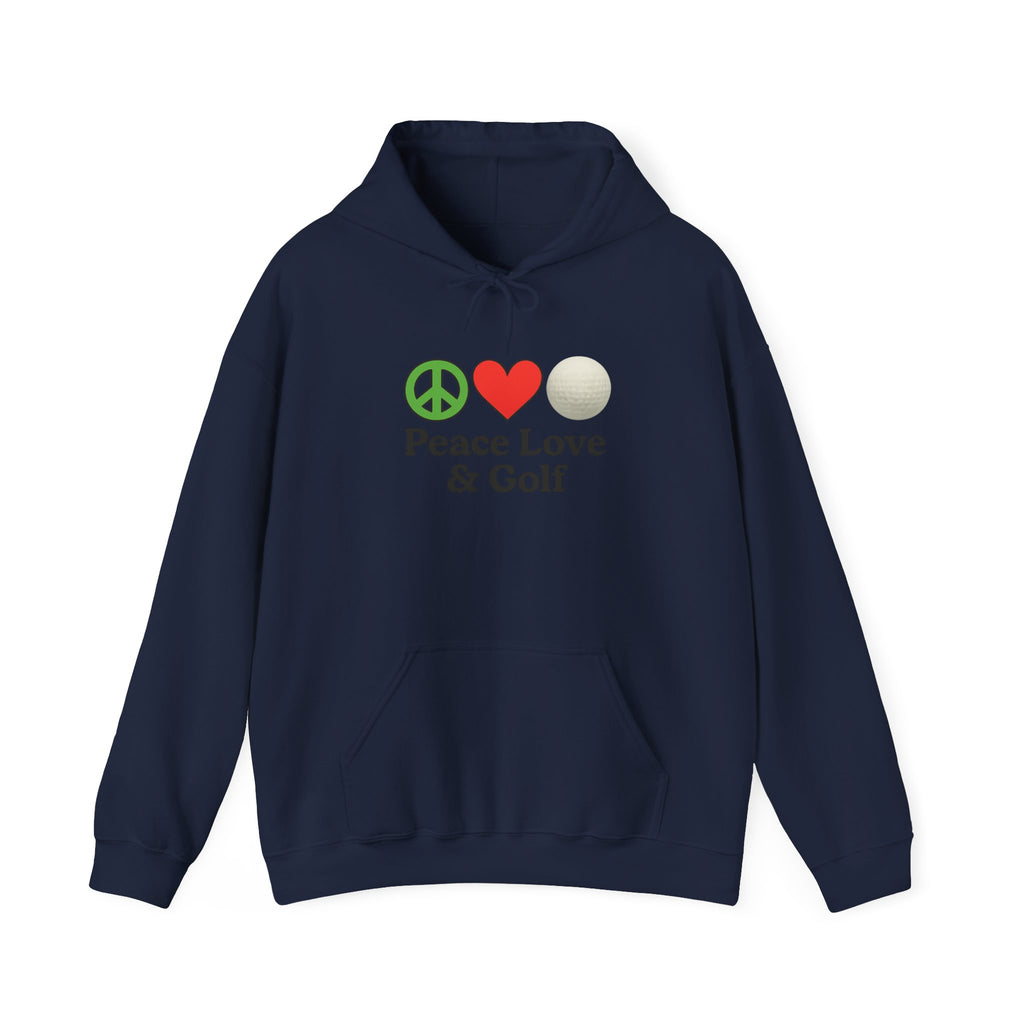 Peace Love & Golf Hoodie