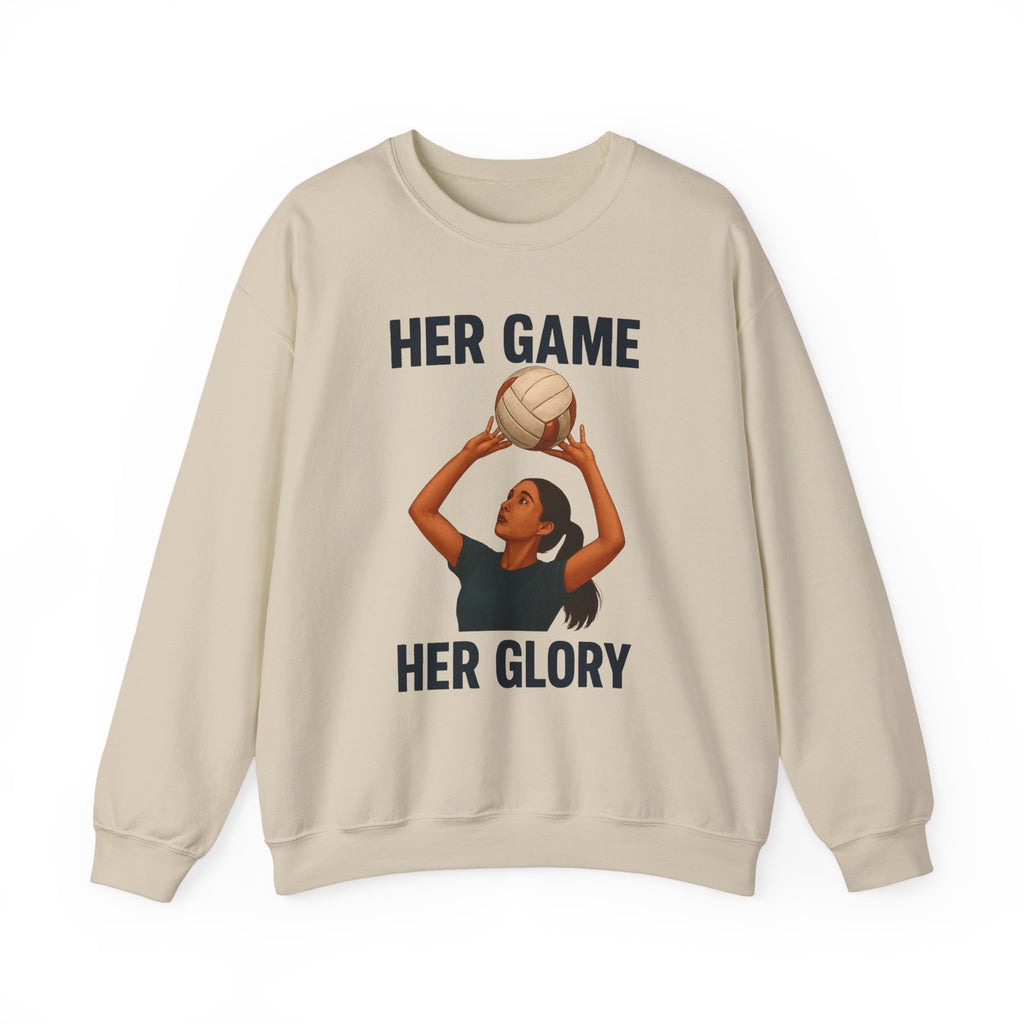Her Game Crewneck Sweatshirt, Women's Sports Sweatshirt