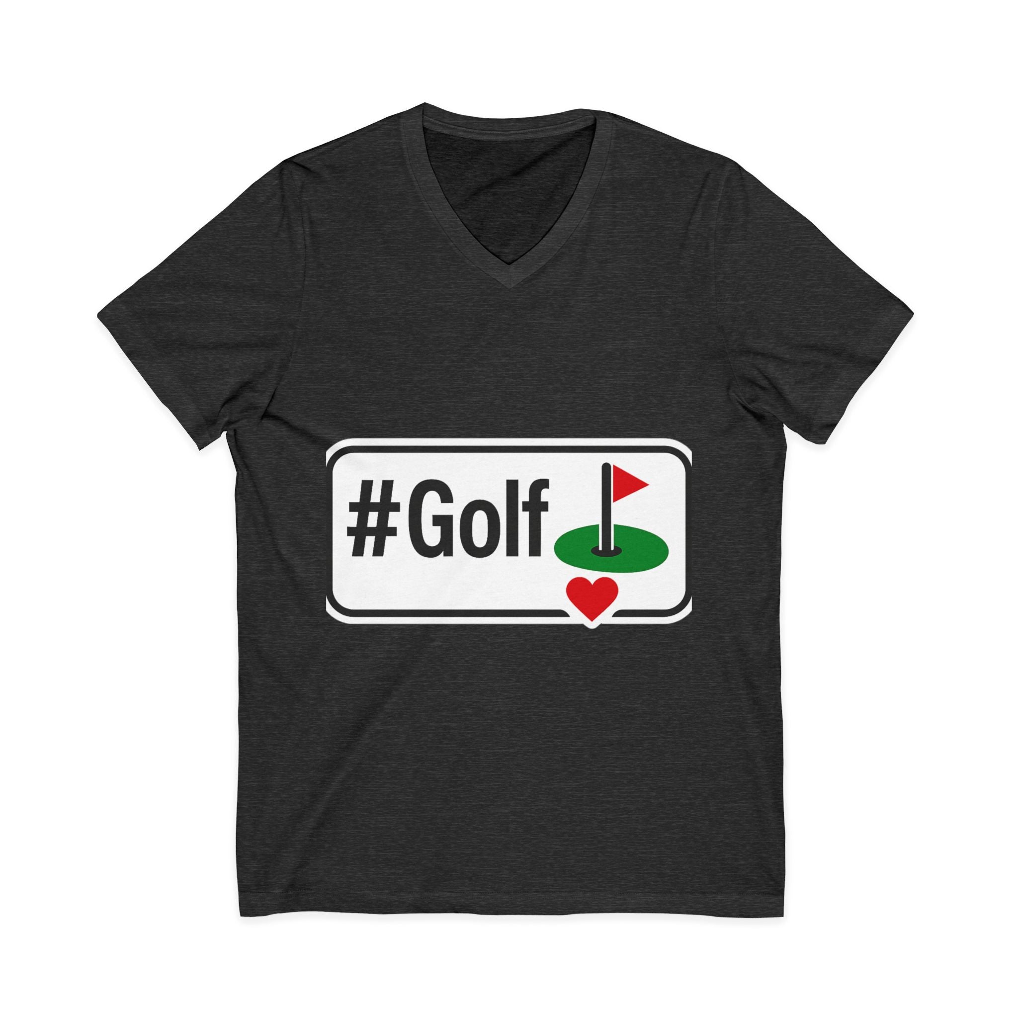Golf Enthusiast V-Neck Tee