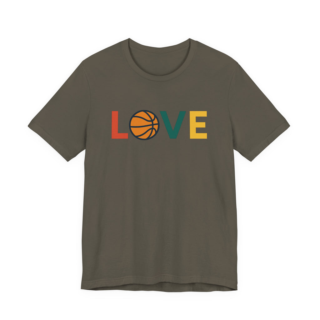 Basketball Love Tee - Perfect for Sports Lovers