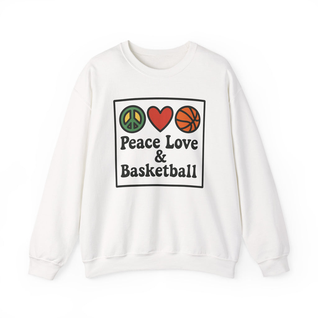 Peace Love & Basketball Sweatshirt