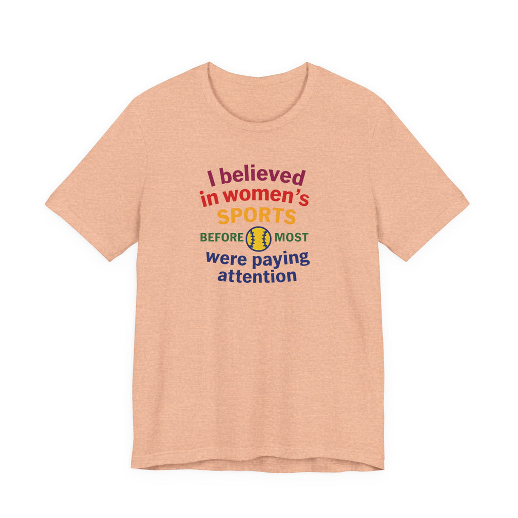 Celebrate Women's Sports Unisex Tee