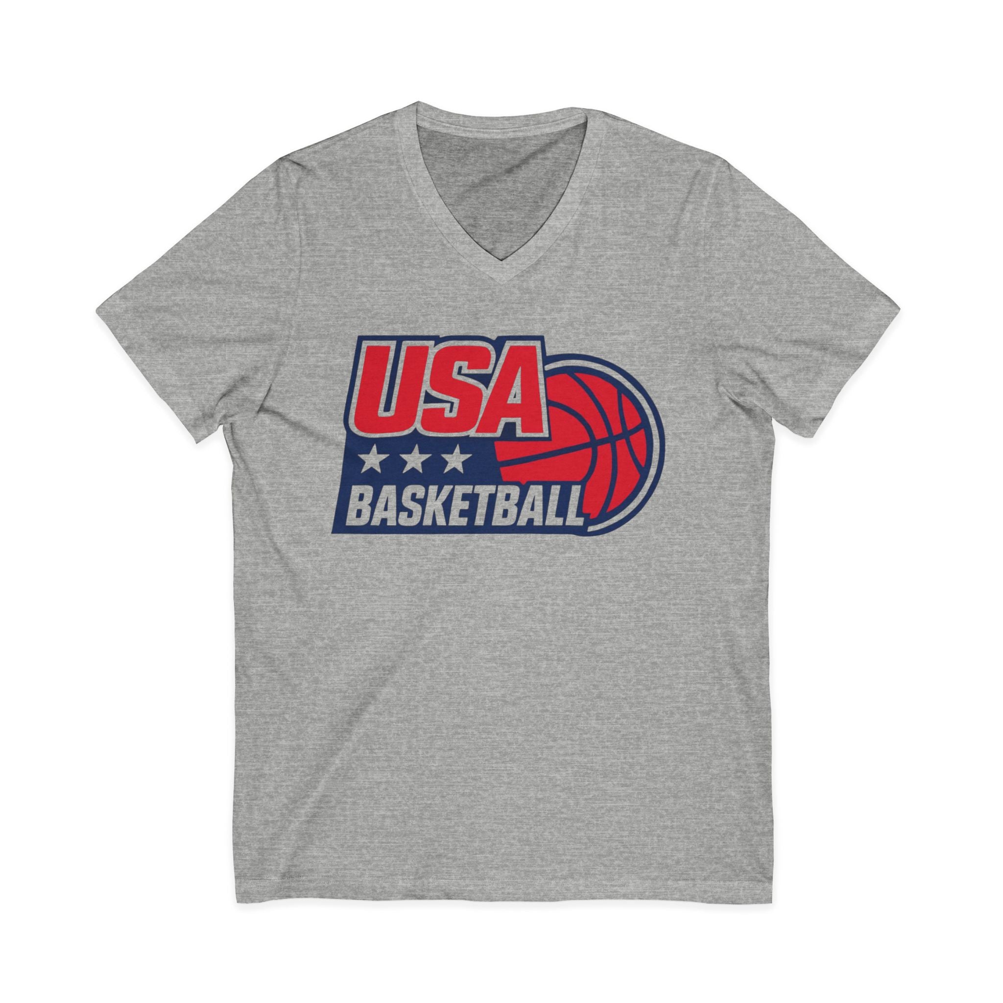 USA Basketball  V-Neck Tee