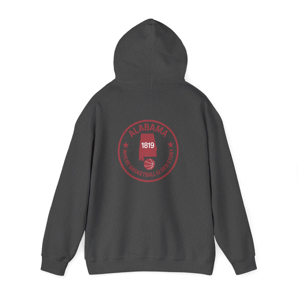Alabama Basketball Circle Logo Hoodie — '1819' University Sports Pullover