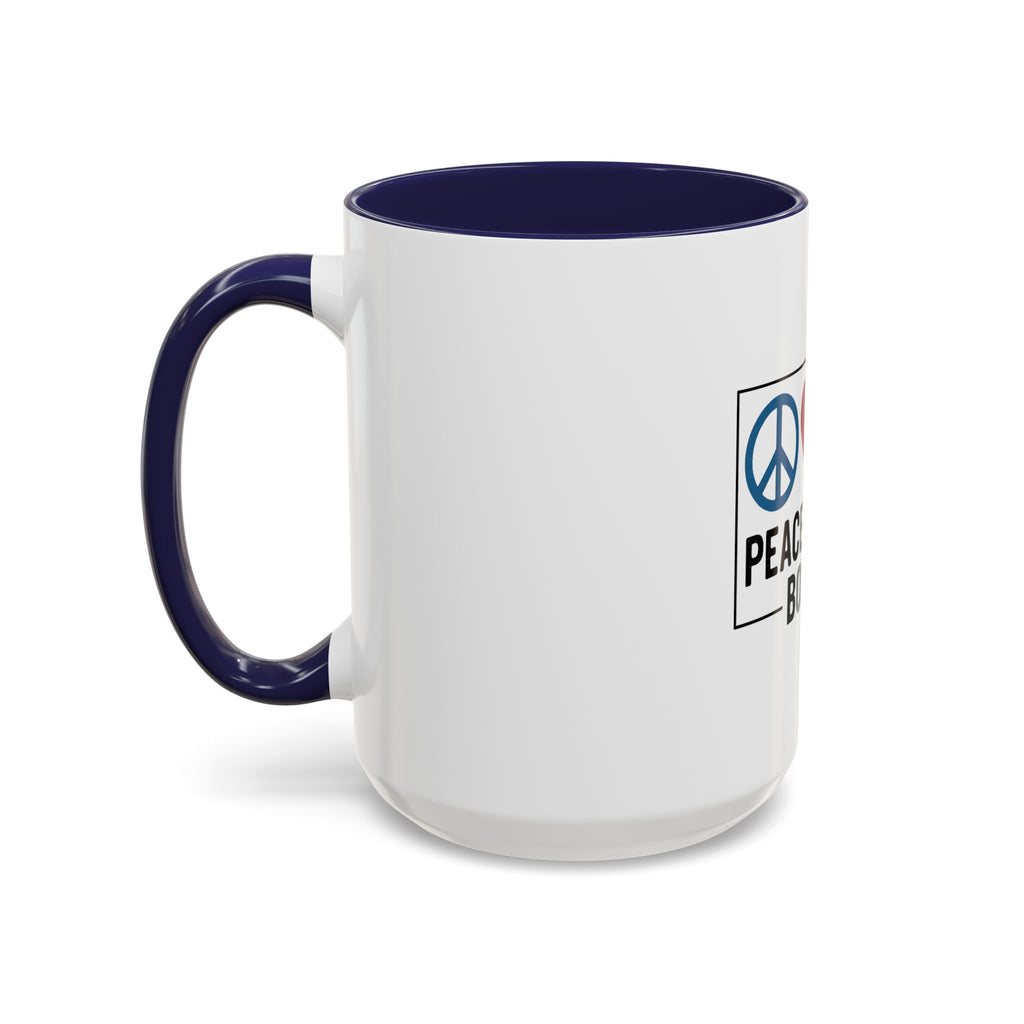 Peace Love & Boxing Mug | Accent Coffee Mug