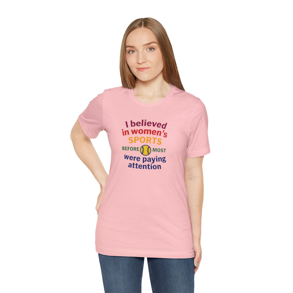 Celebrate Women's Sports Unisex Tee