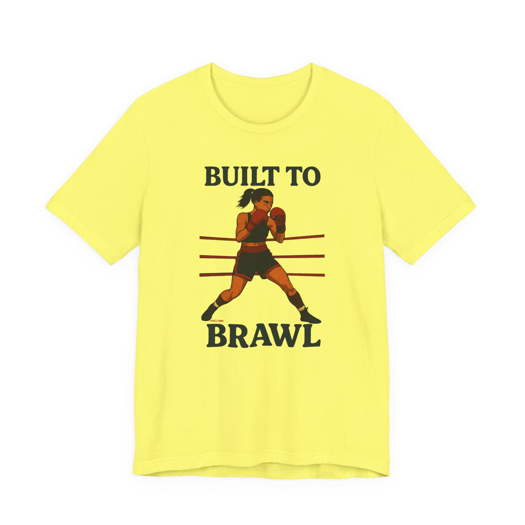 Boxer Built to Brawl Unisex Tee