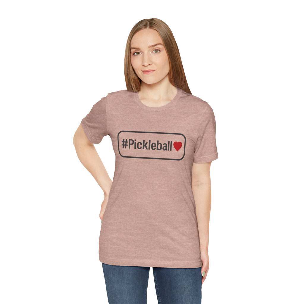 Pickleball Love Tee, Unisex Jersey T-Shirt