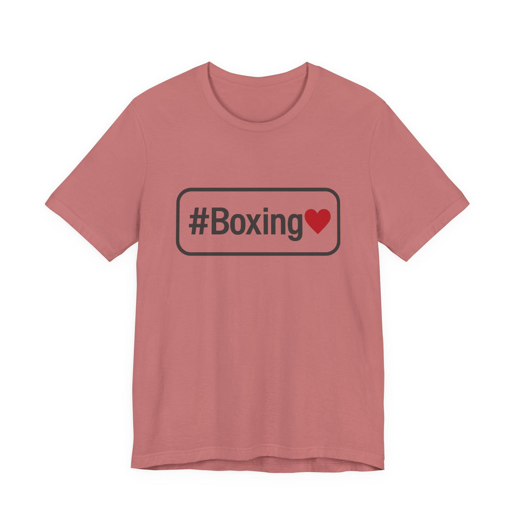 Boxing Heart Unisex Tee, Boxing Shirt