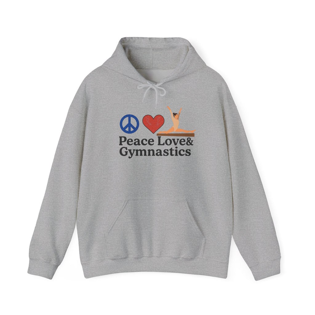 Peace, Love & Gymnastics Hoodie