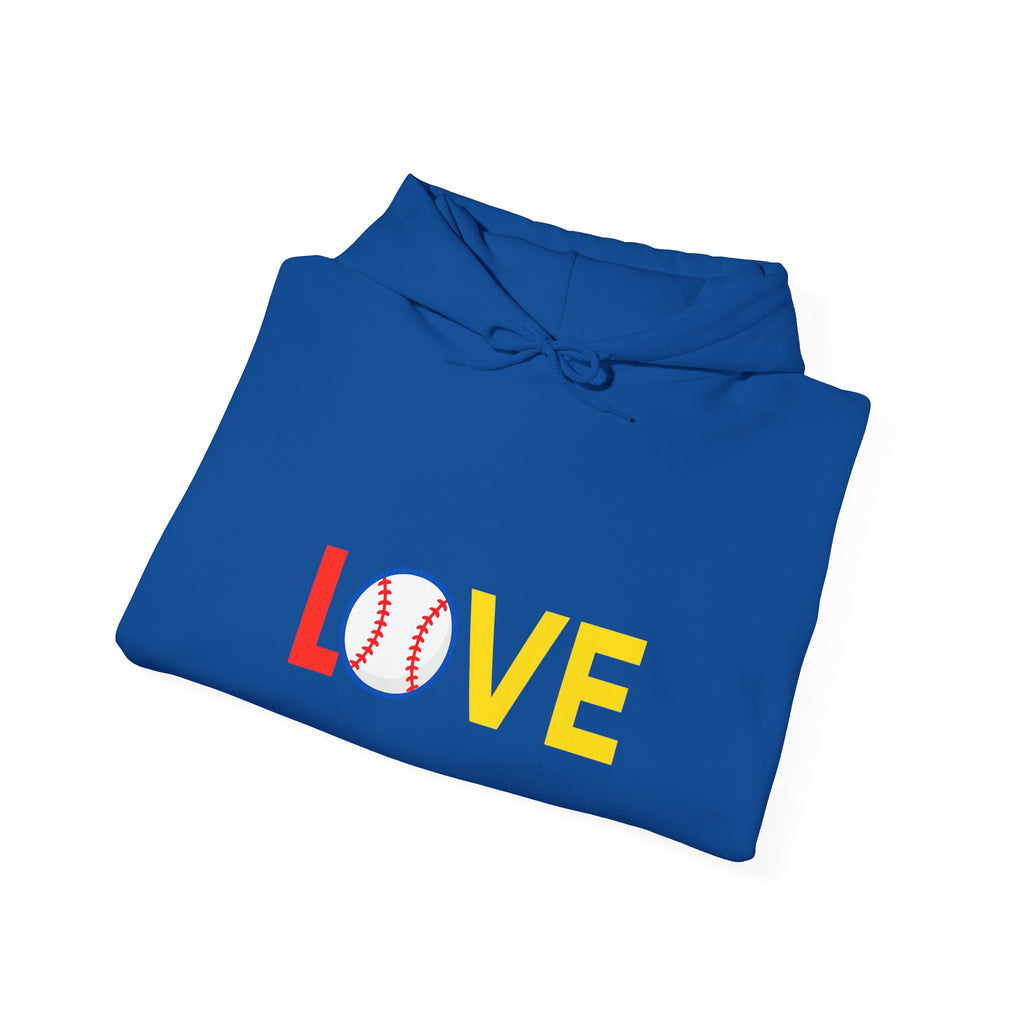 Baseball Love Hooded Sweatshirt