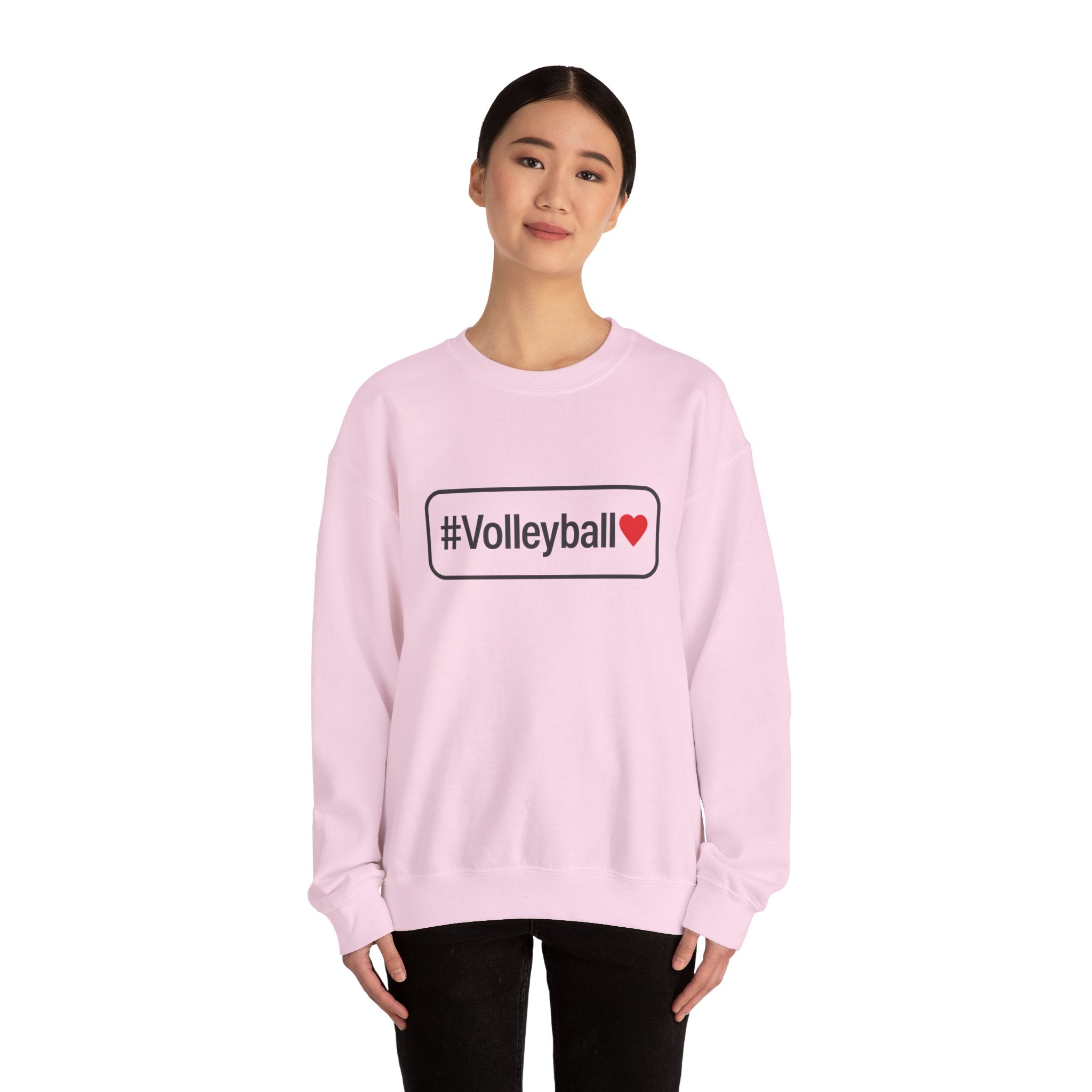 #Volleyball Unisex Crewneck Sweatshirt