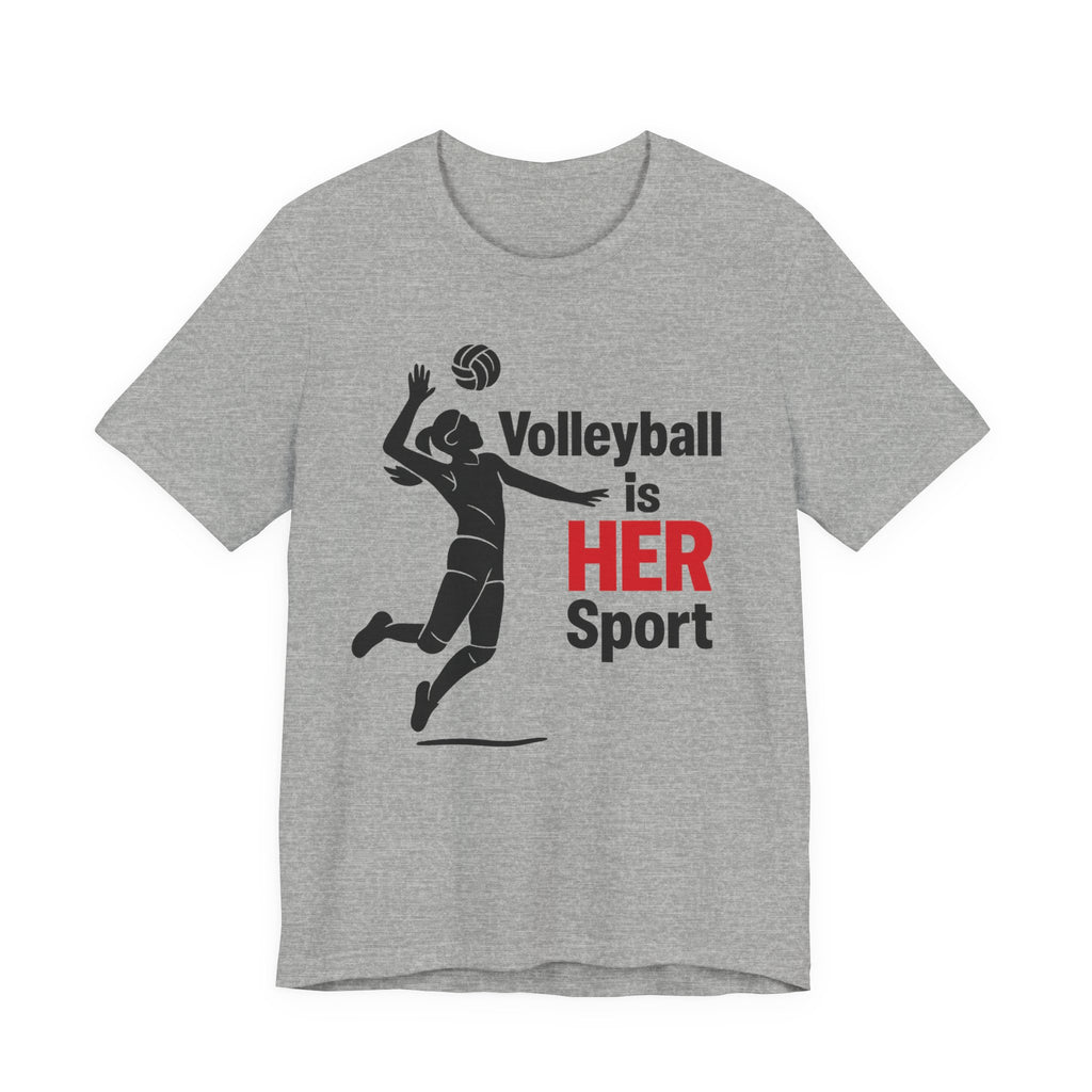 Women's Sports Pride Tee - Volleyball Is Her Sport