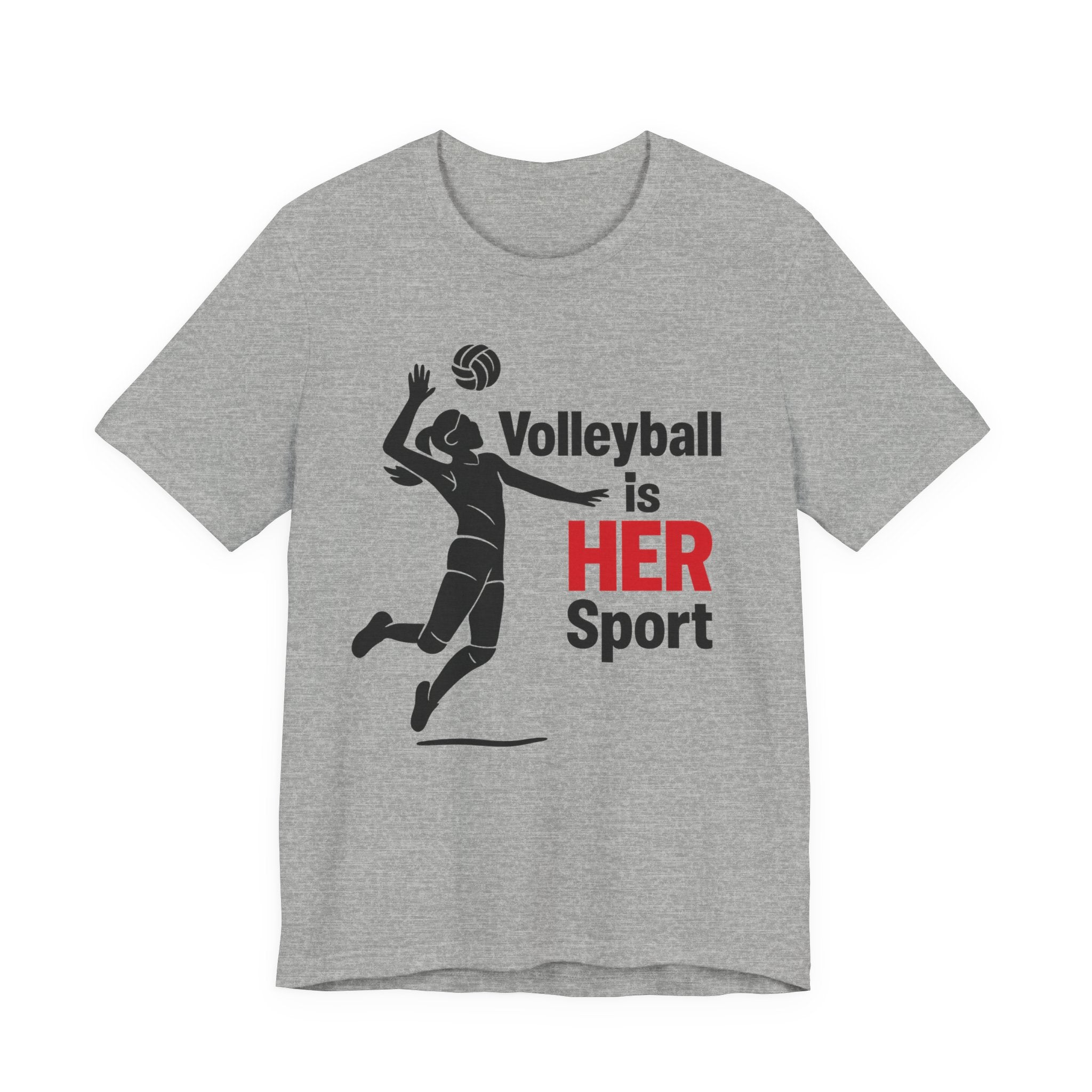 Women's Sports Pride Tee - Volleyball Is Her Sport