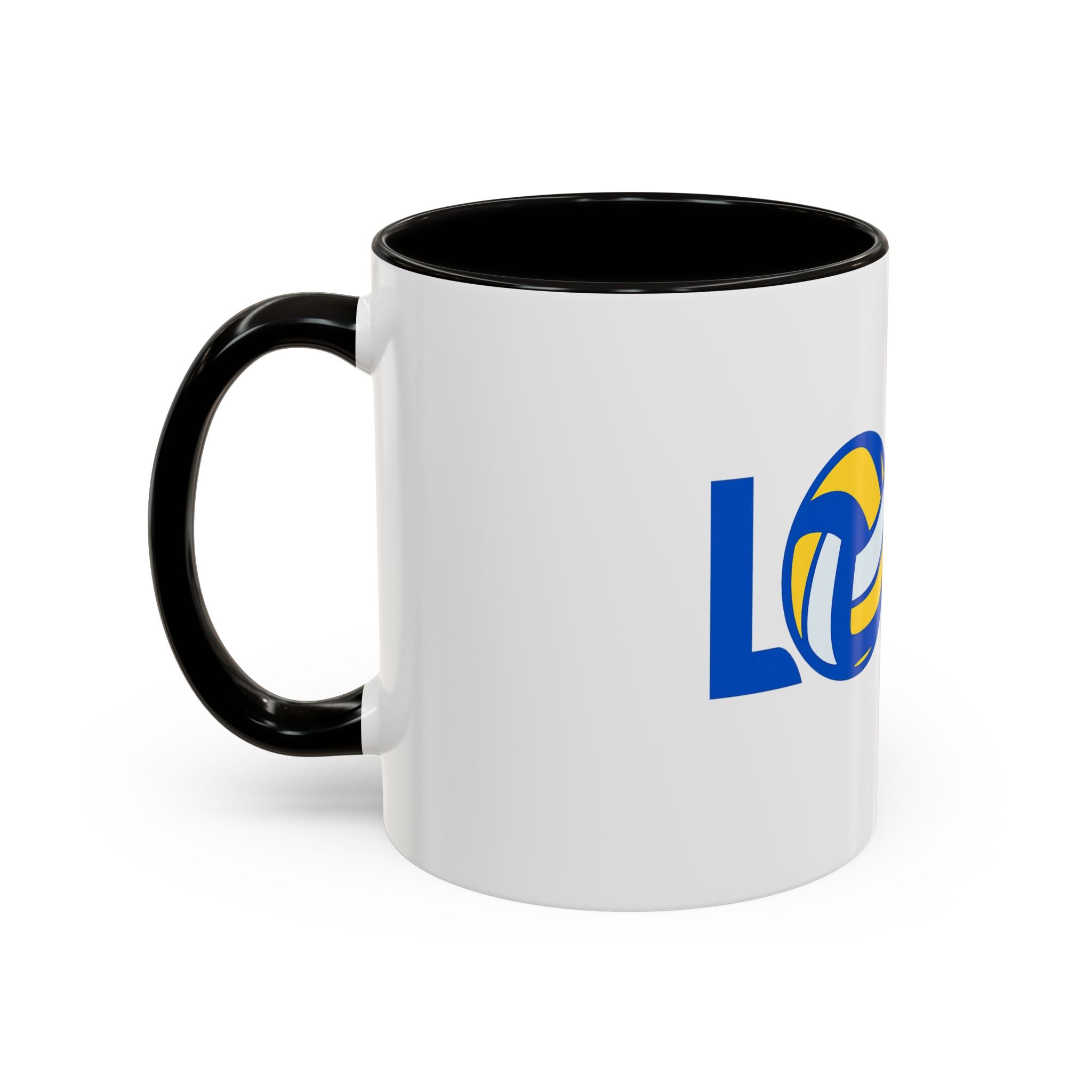 Volleyball Love Mug - 11oz & 15oz Colorful Coffee Cup