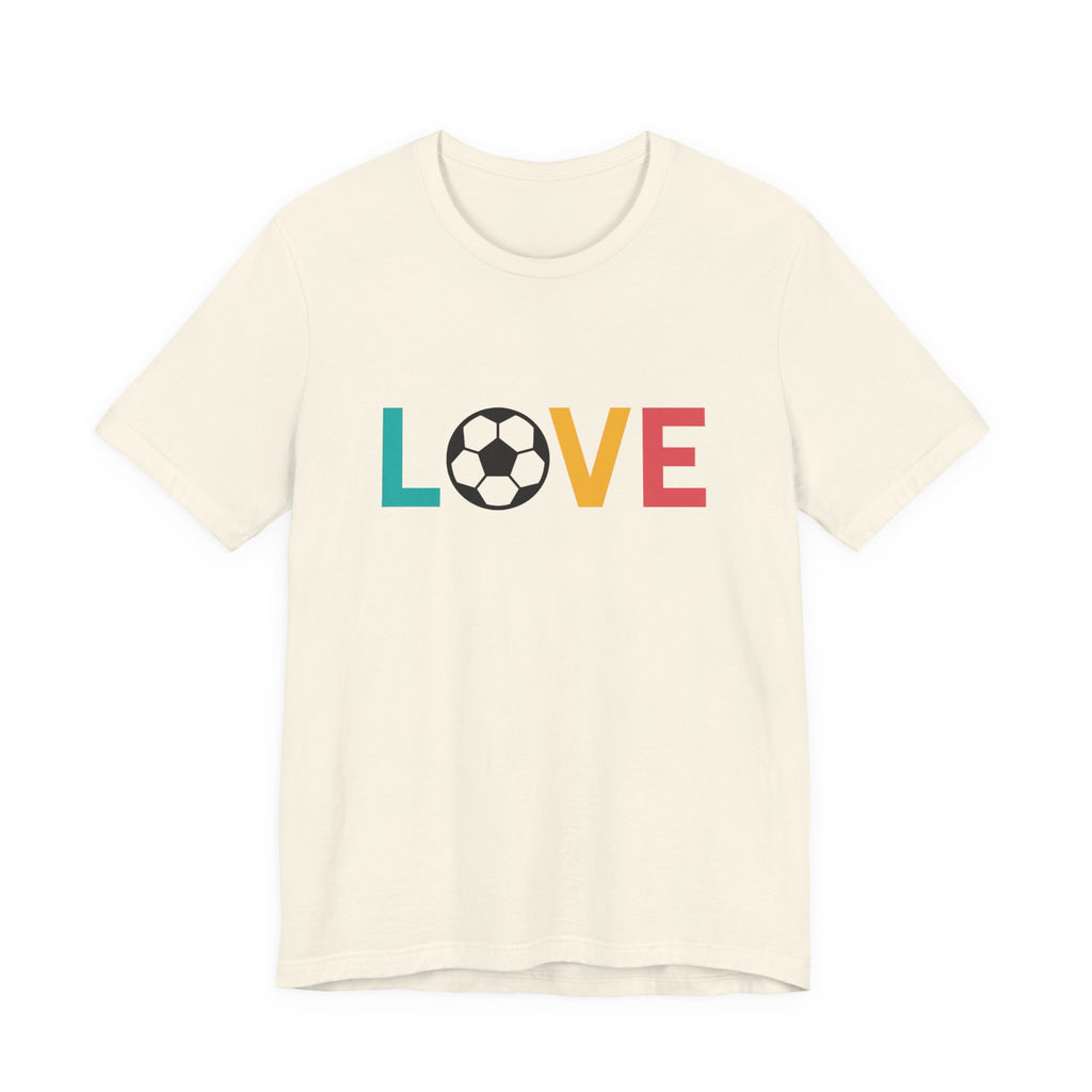 Love Soccer Unisex Tee, Sports Fan Shirt