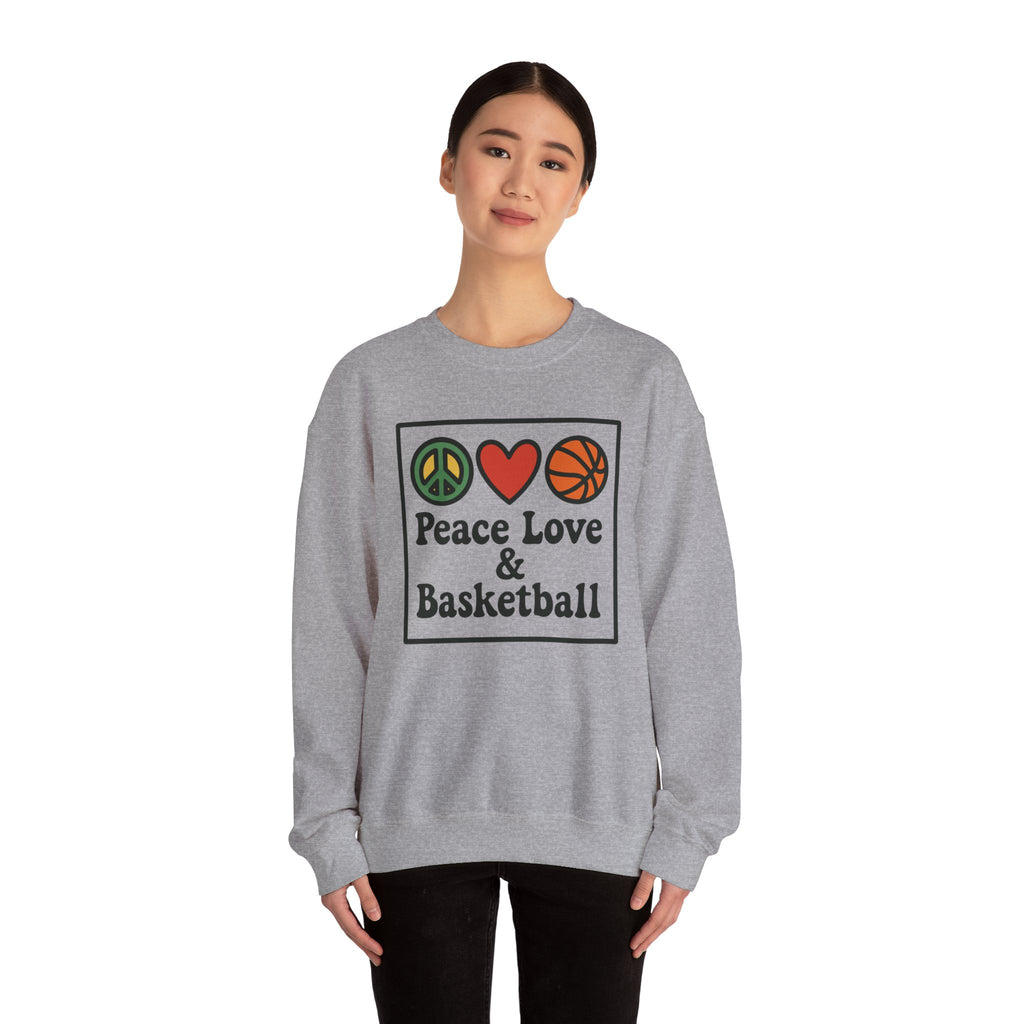 Peace Love & Basketball Sweatshirt