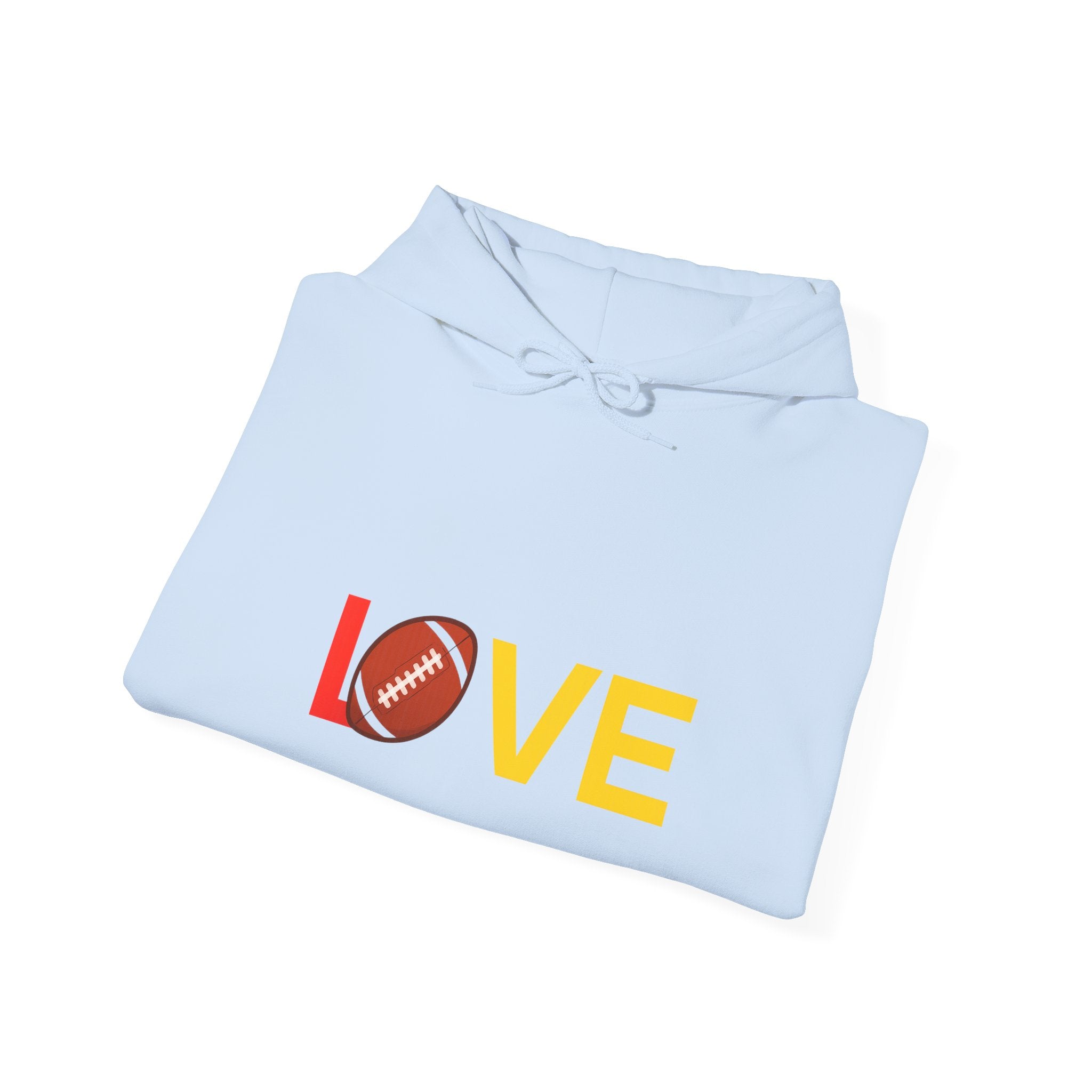 Football Love Hoodie - Heavy Blend