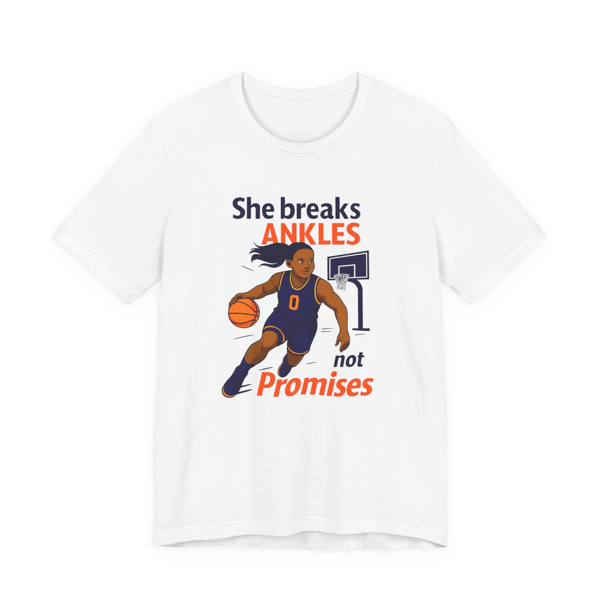 Women's Sports Support Tee - She Breaks Ankle Women's Sports