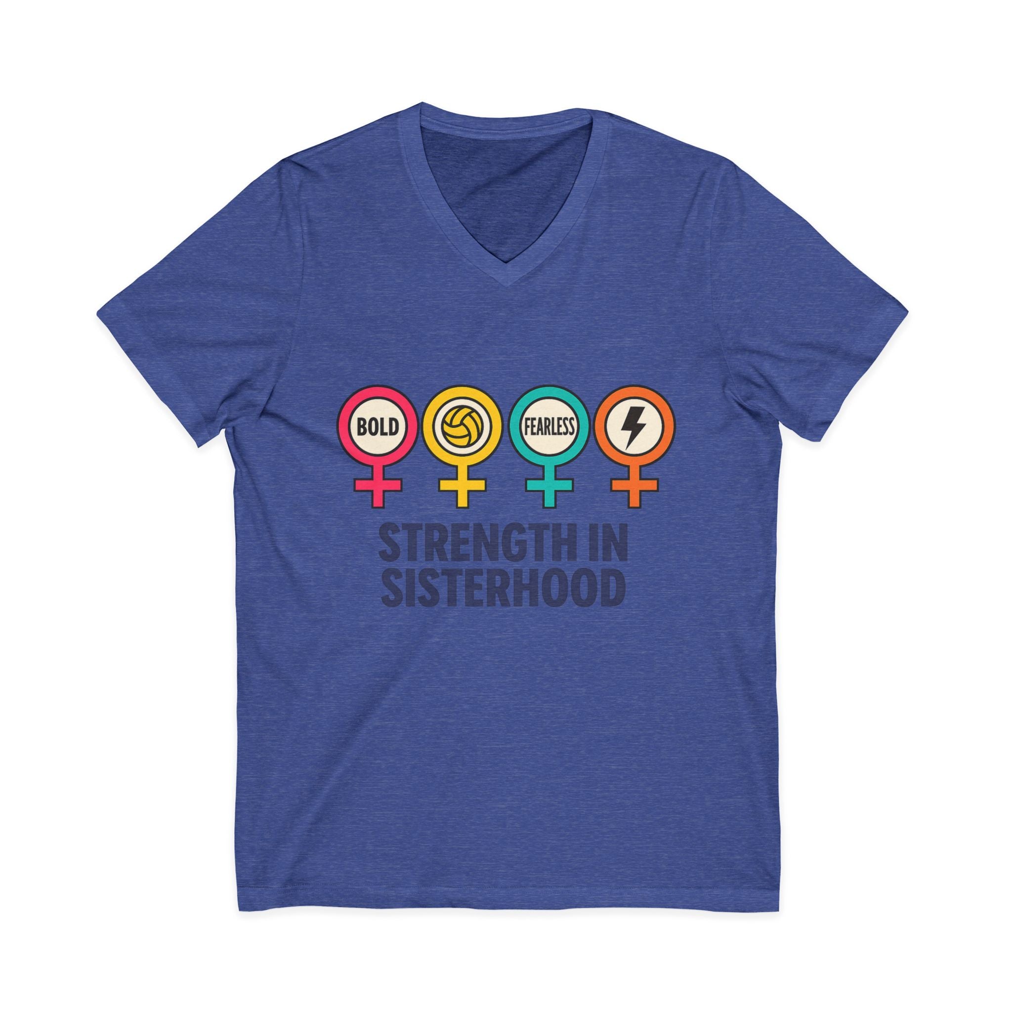 Strength in Sisterhood V-Neck Tee