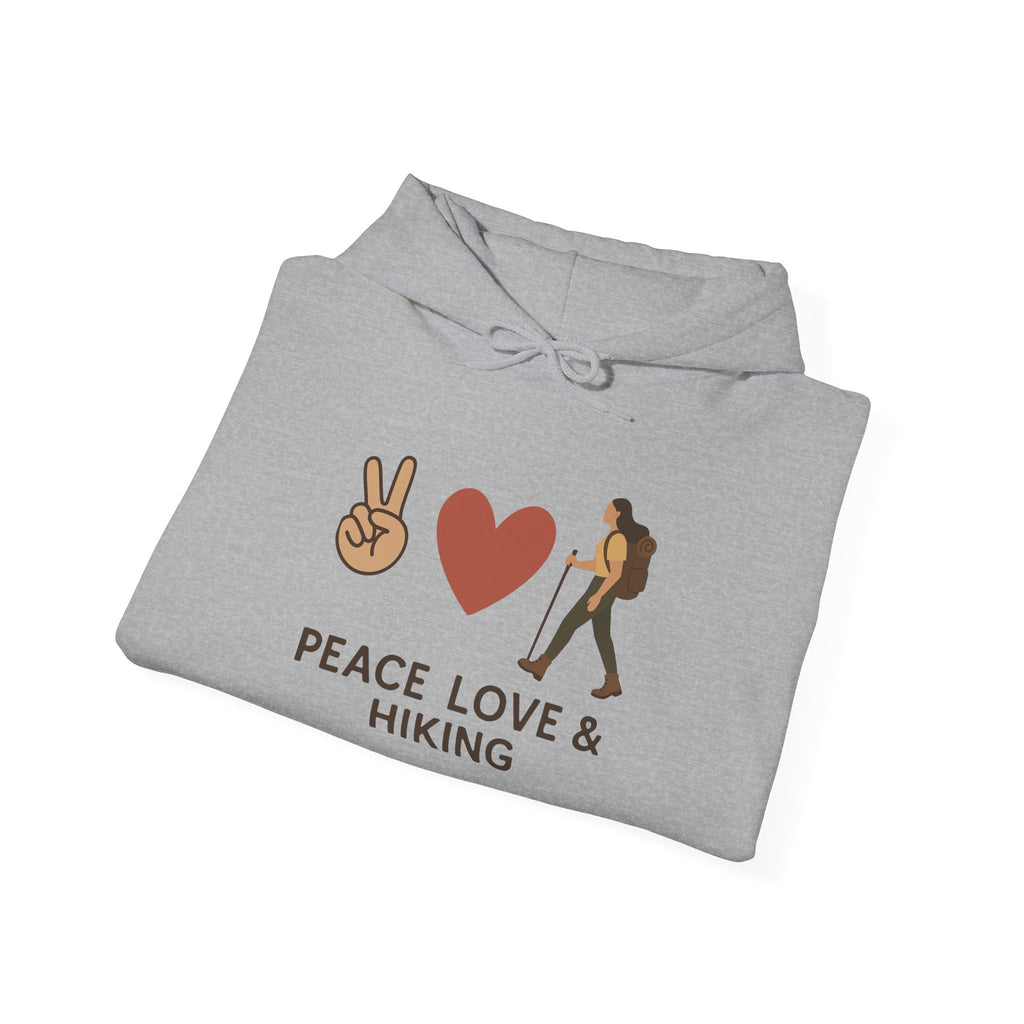 Peace, Love & Hiking Hoodie