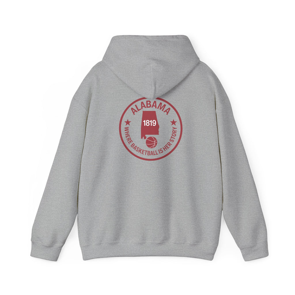 Alabama Basketball Circle Logo Hoodie — '1819' University Sports Pullover