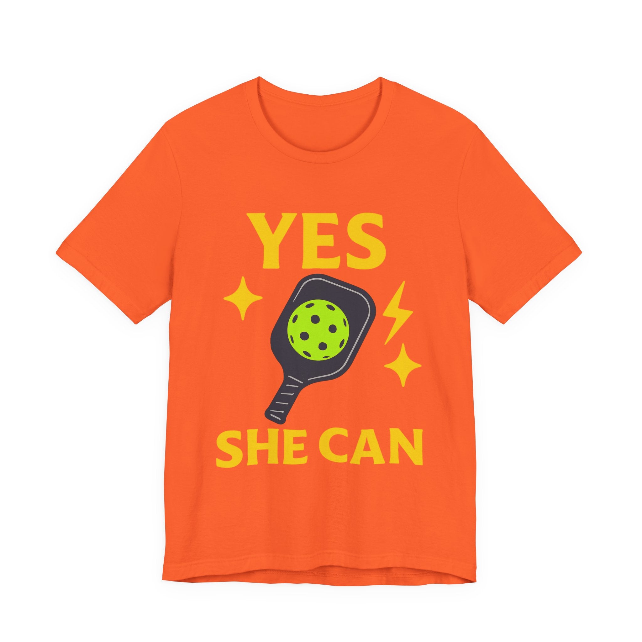 Yes, She Can Pickleball Unisex Tee