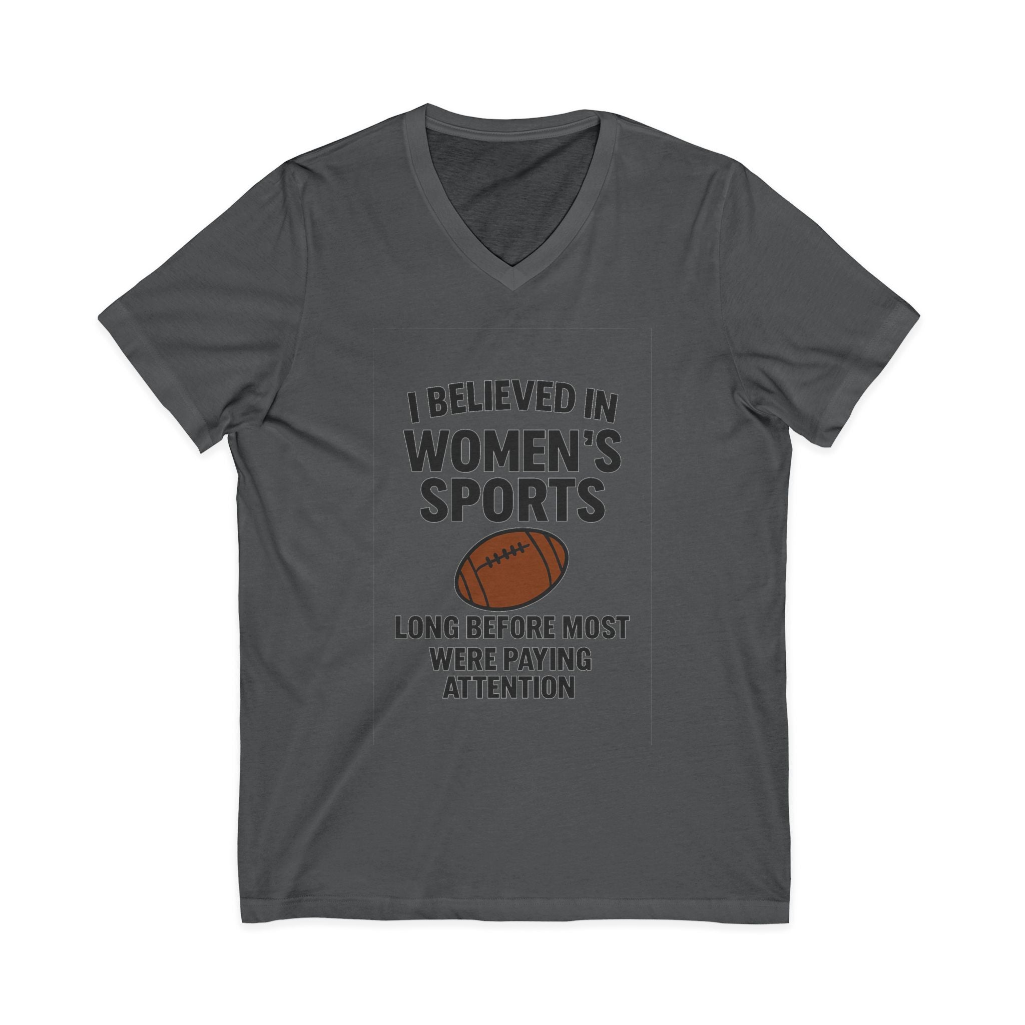 Women's Sports Advocacy V-Neck Tee