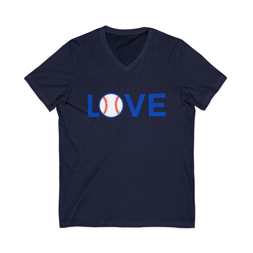 Baseball Love V-Neck Tee